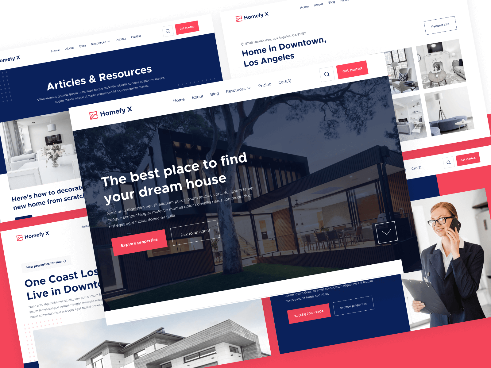 Real Estate Webflow Website Template