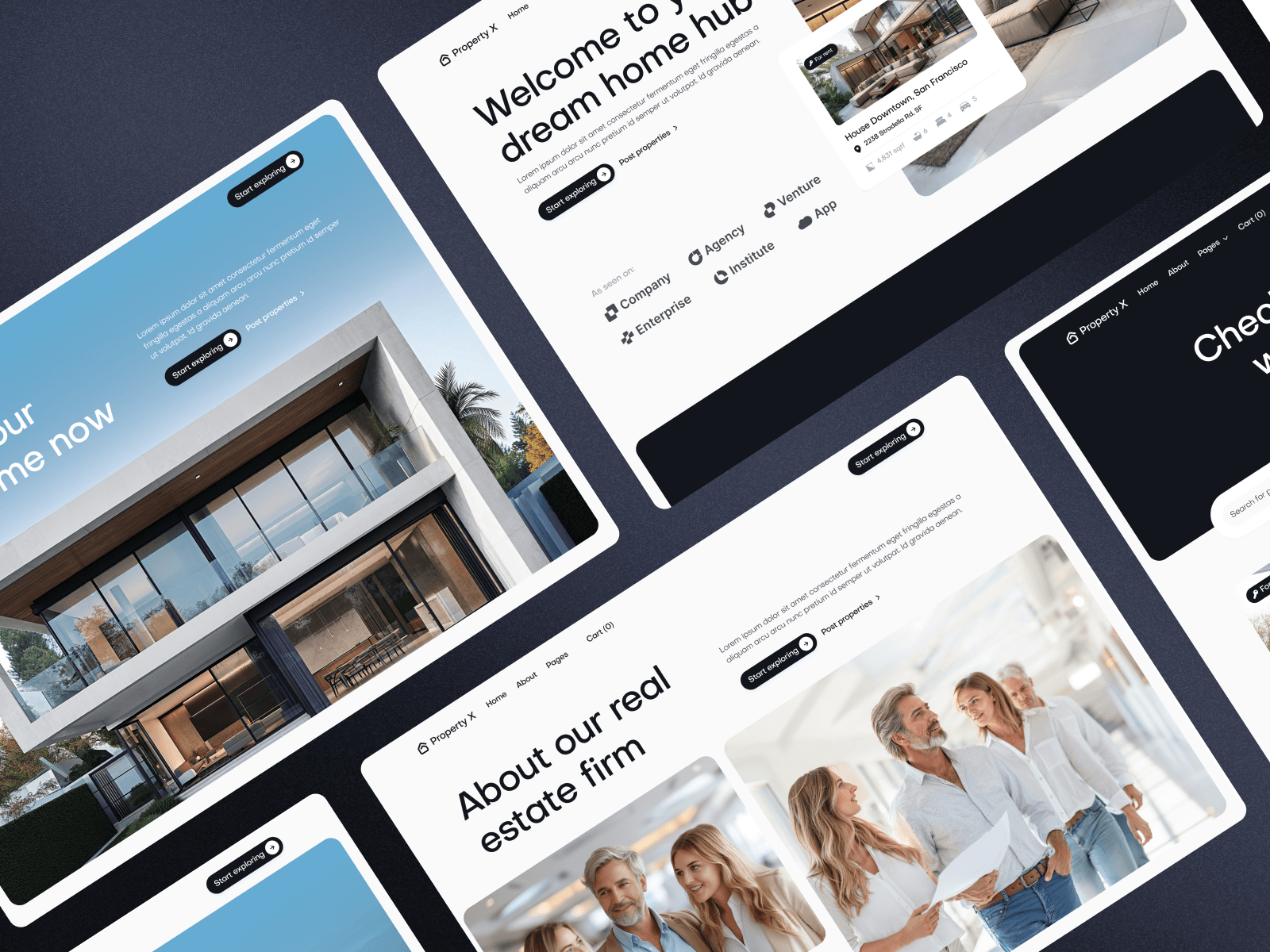 Real Estate Listing Webflow Template