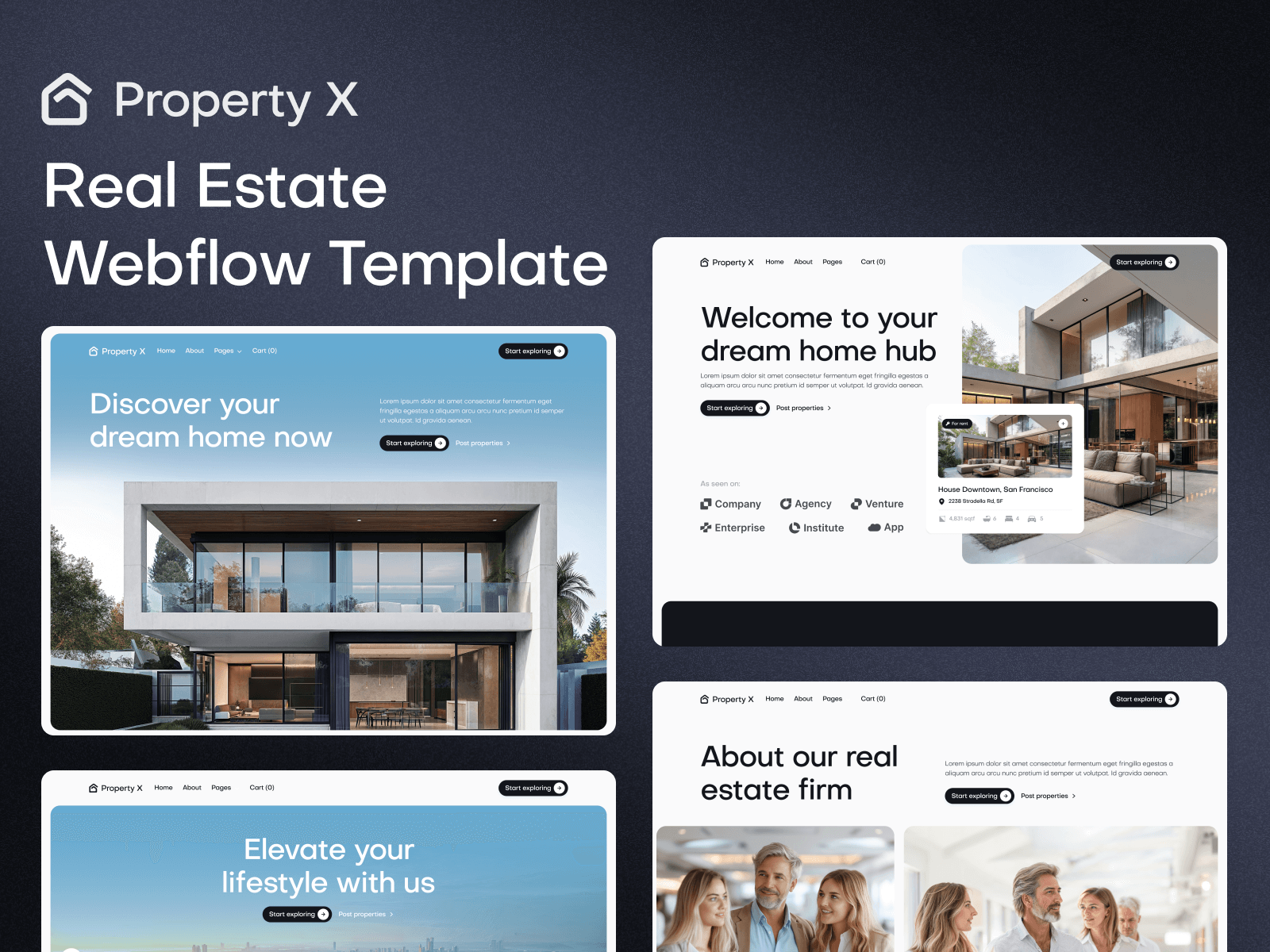 Real Estate Webflow Template