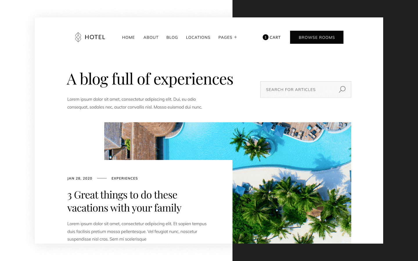 Hotel Webflow Template