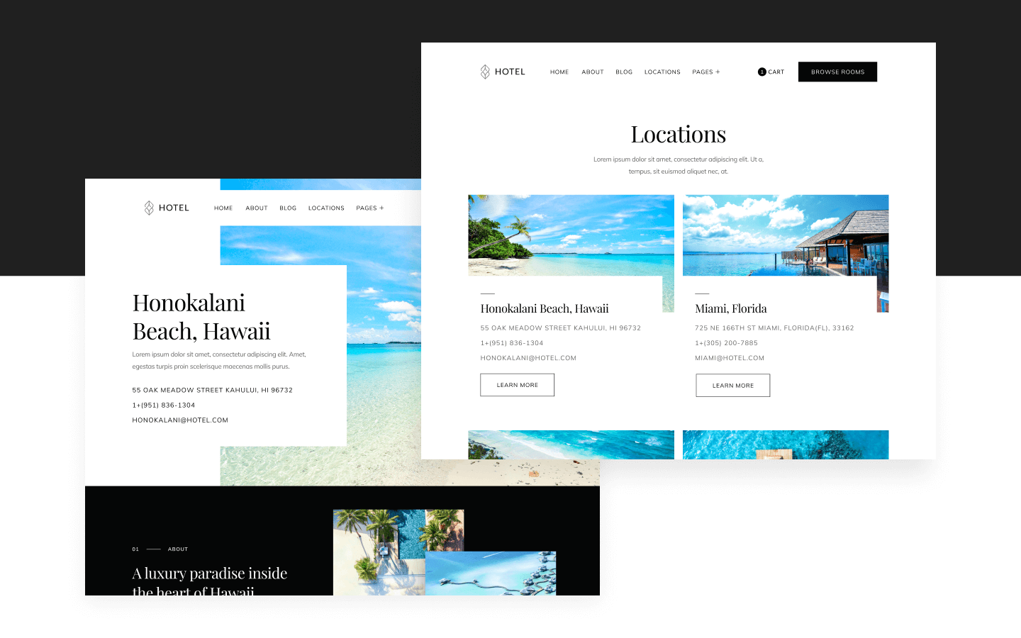 Hotel Webflow Template
