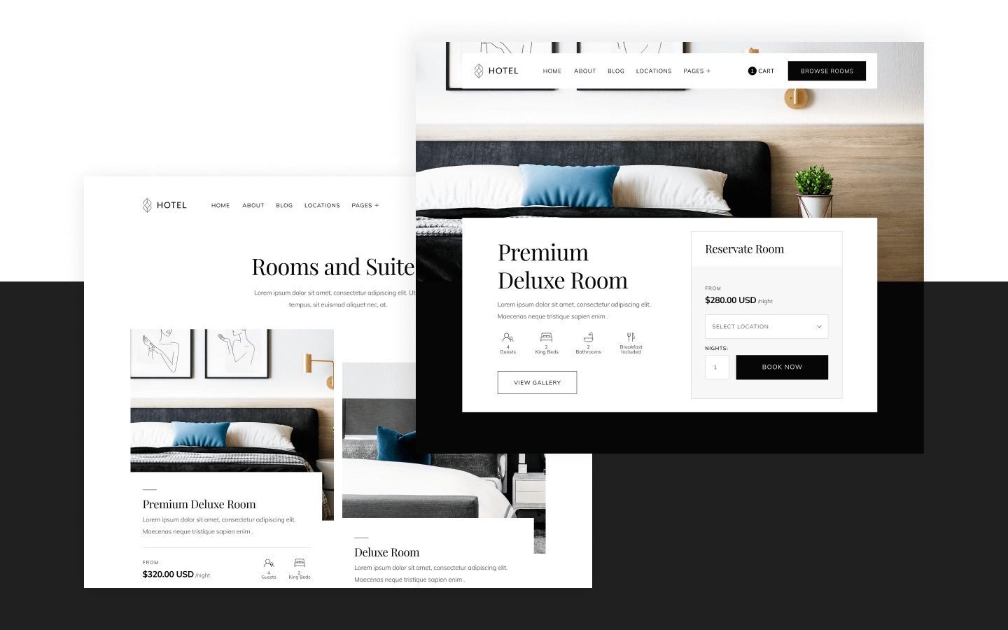 Hotel Webflow Template