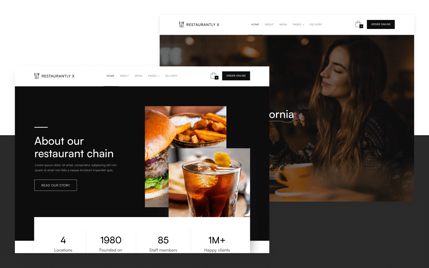 Restaurantly X Webflow Template