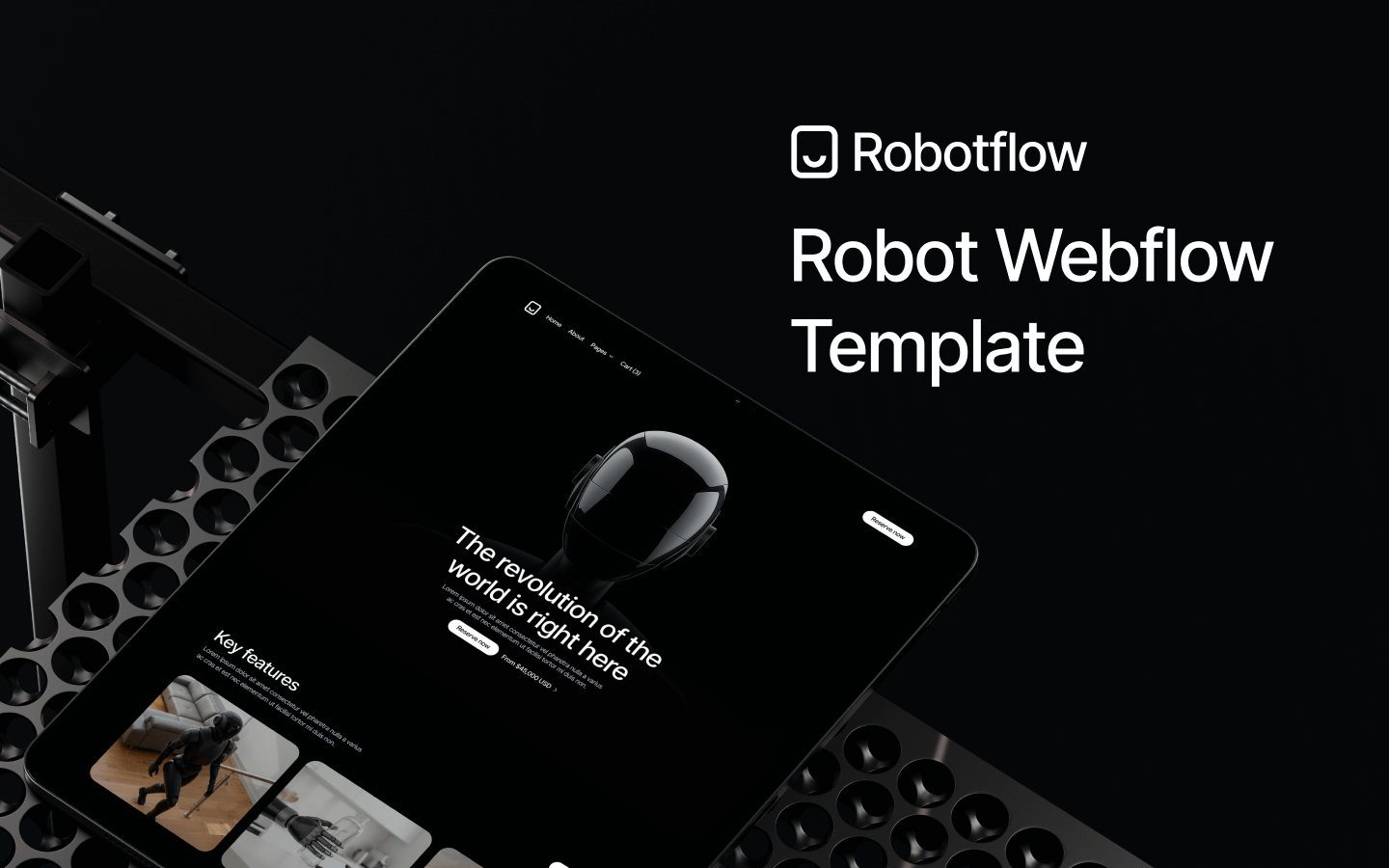Robot Webflow Template
