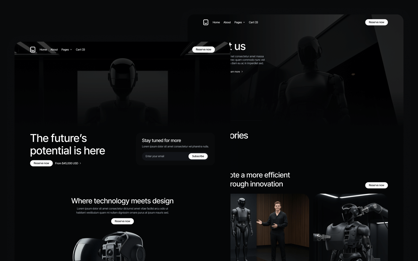 Robotflow Webflow Template