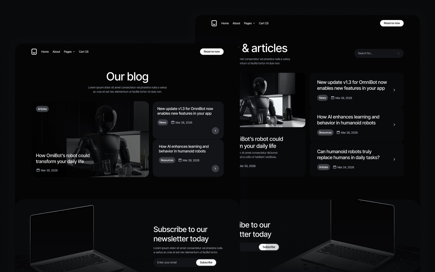 Robotflow Webflow Template