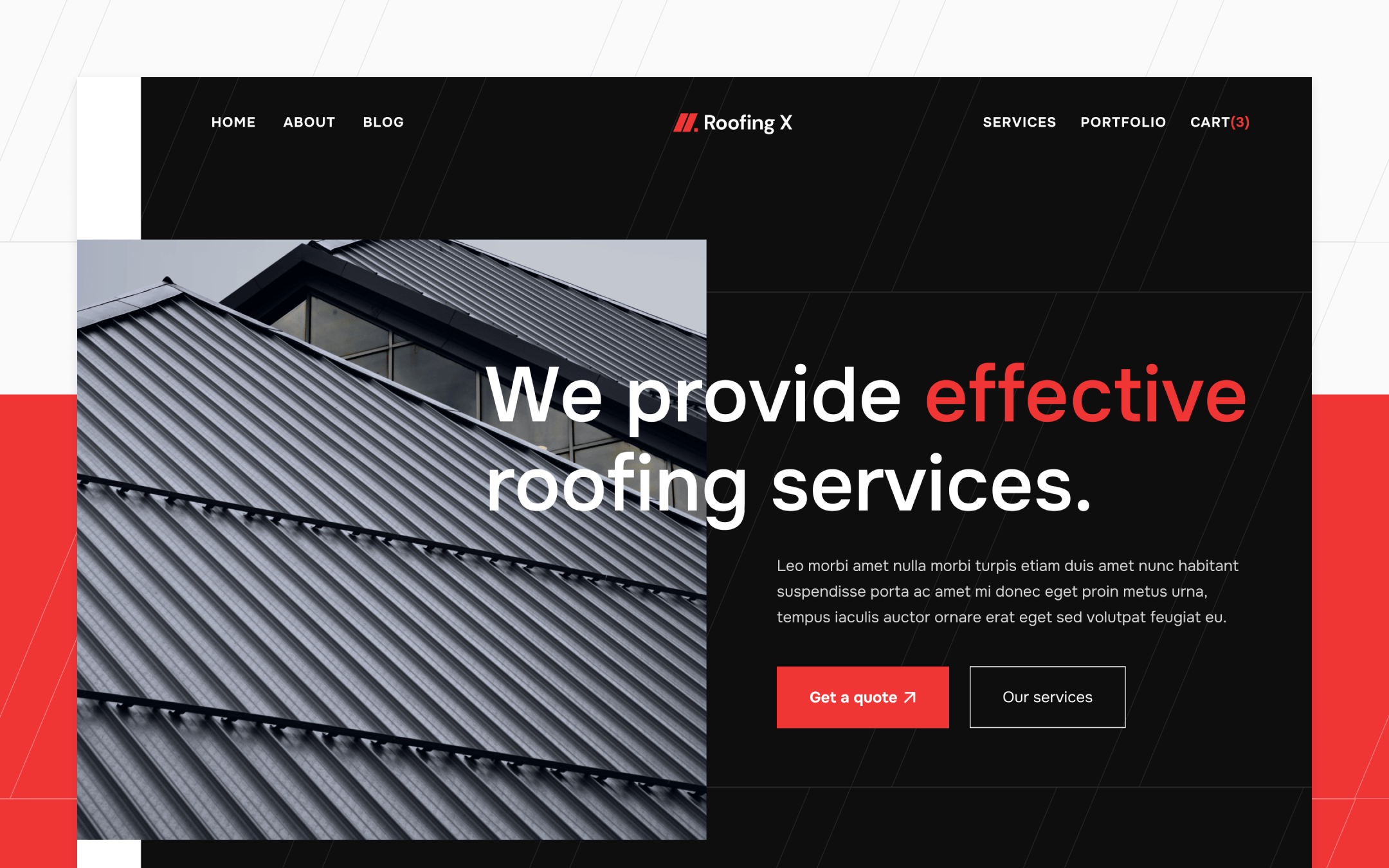 Roofing Webflow Template
