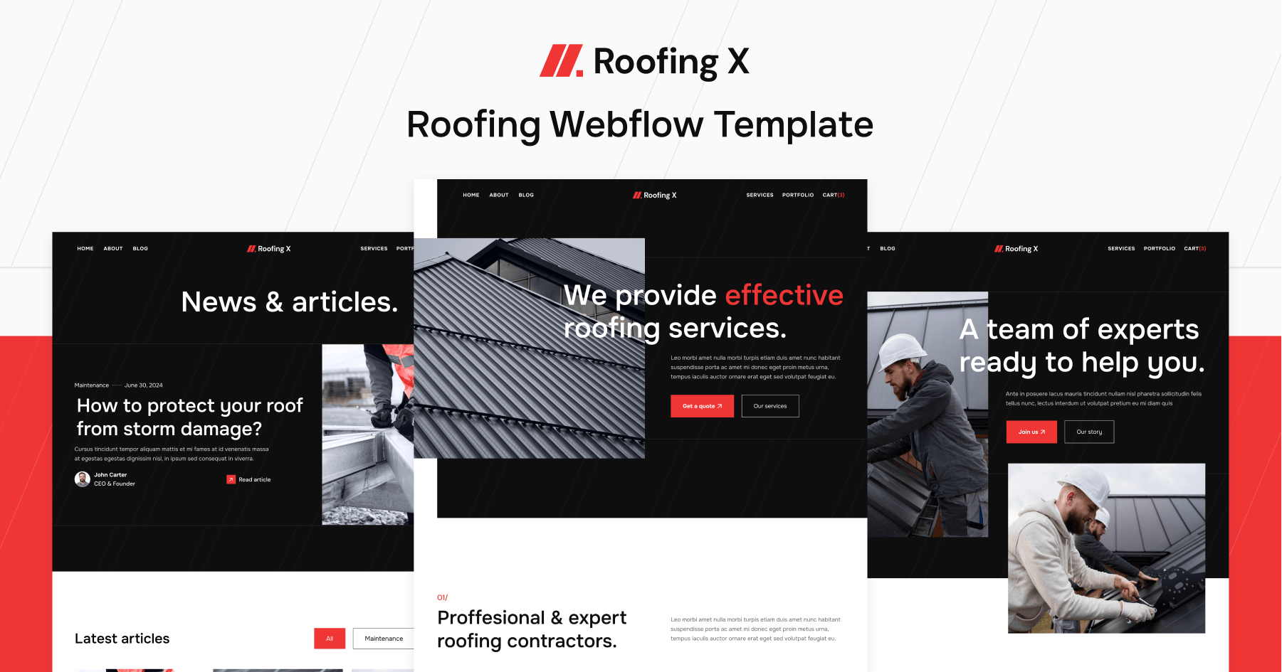 Roofing X