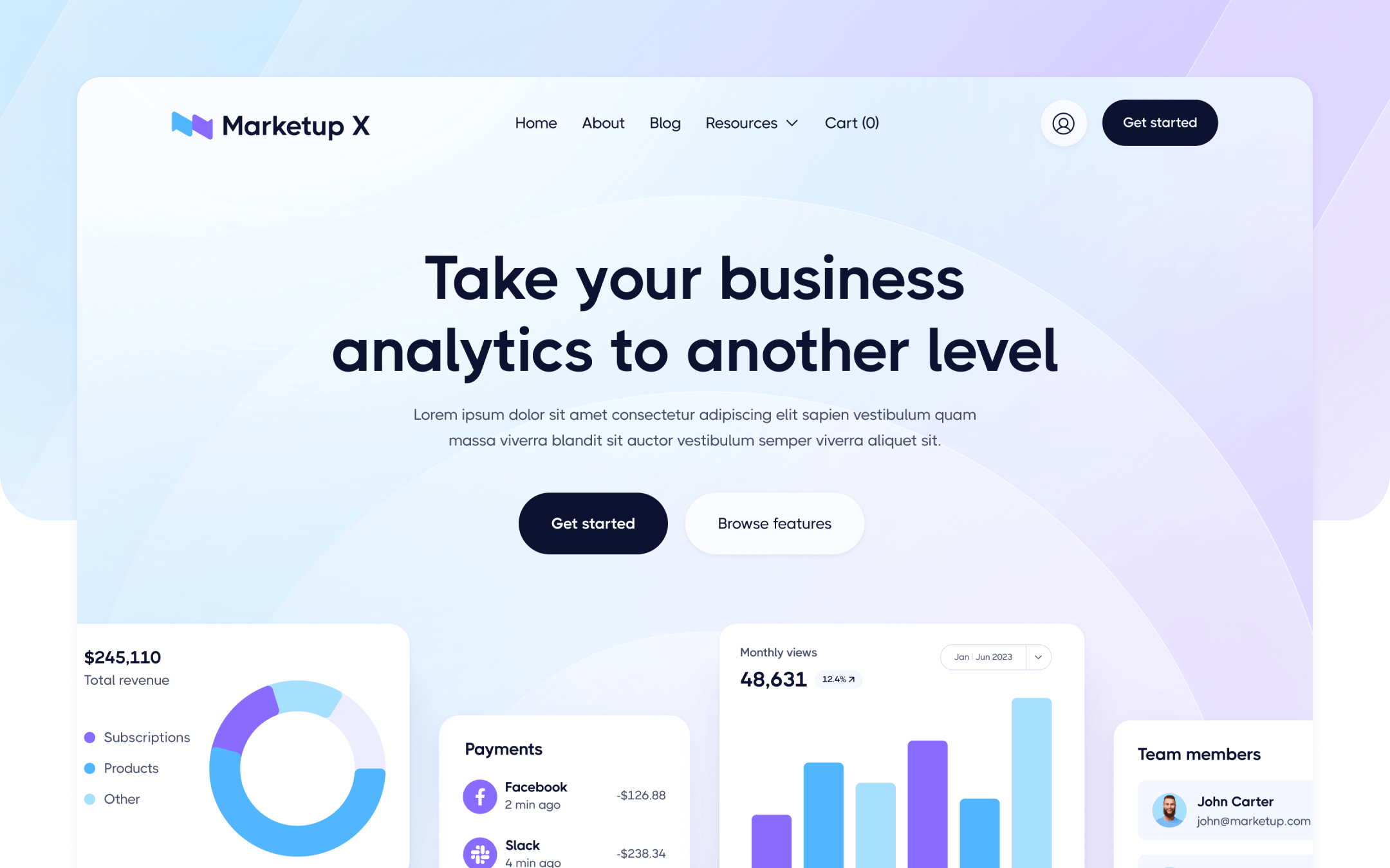 SaaS And Technology Webflow Template