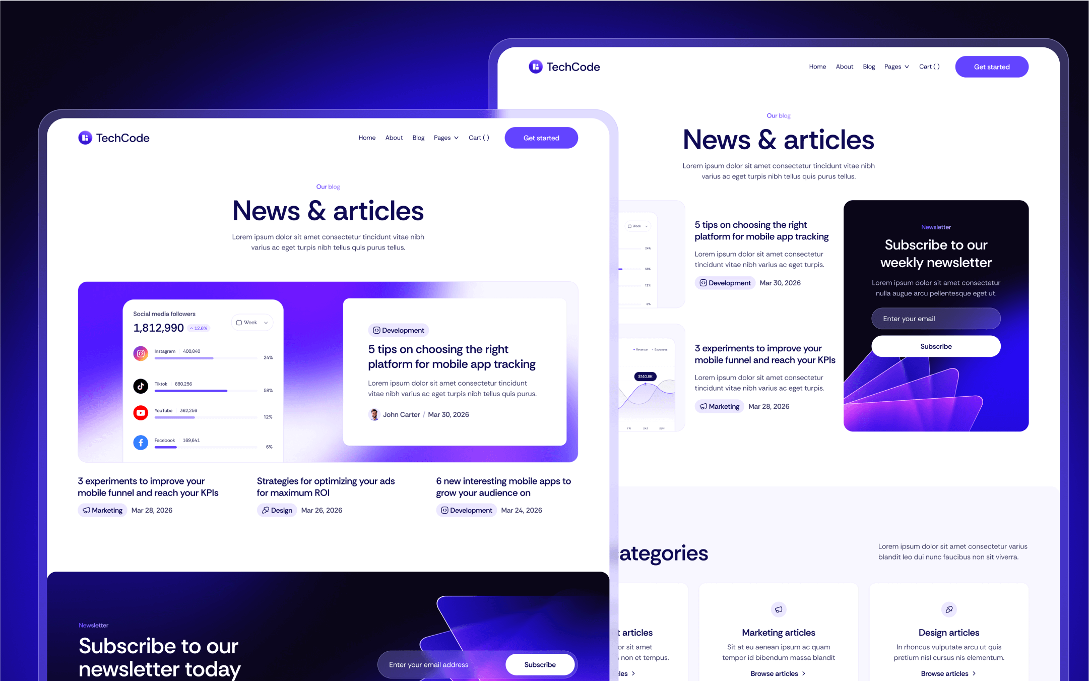 TechCode Webflow Template