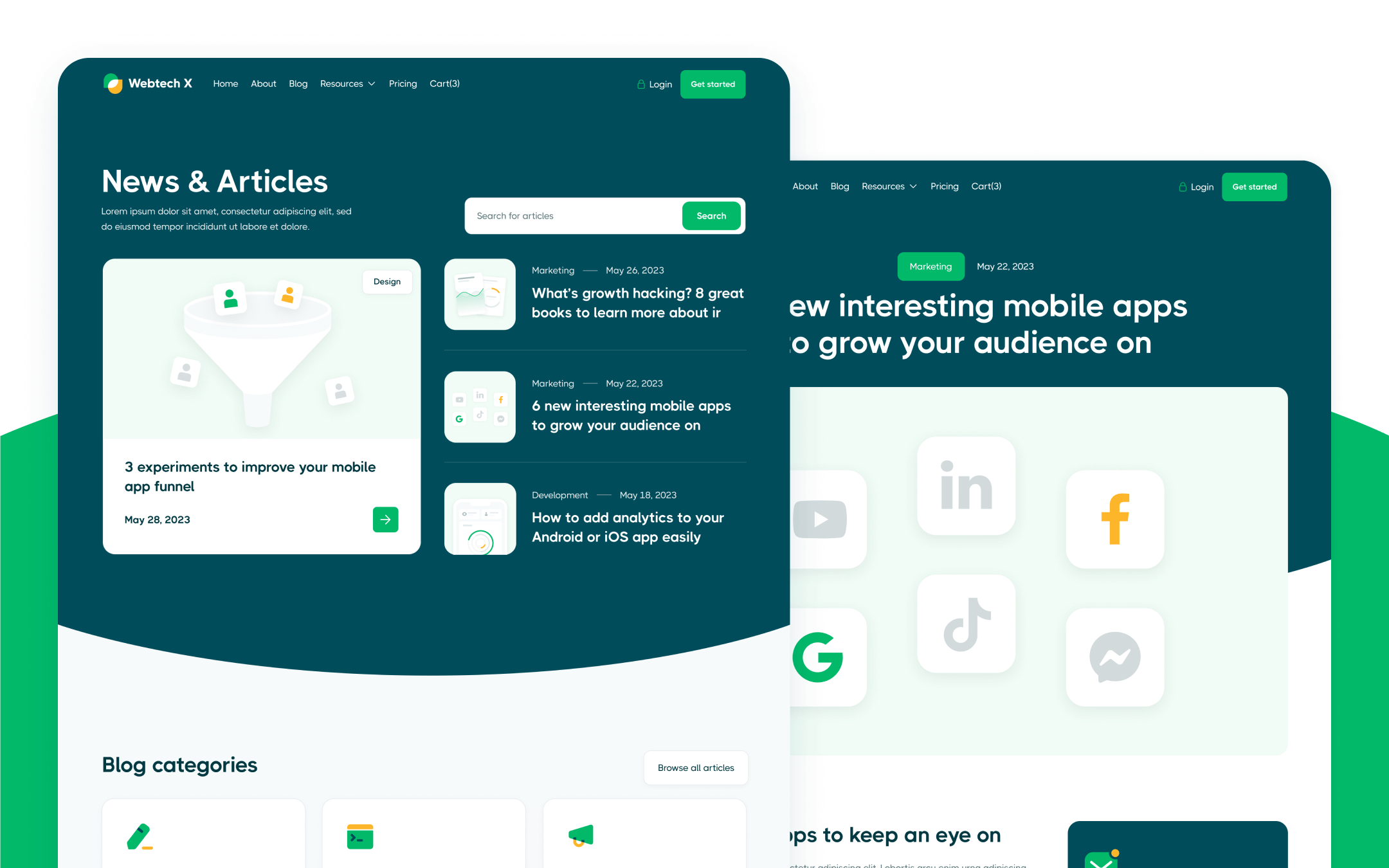 Webtech X Webflow Template