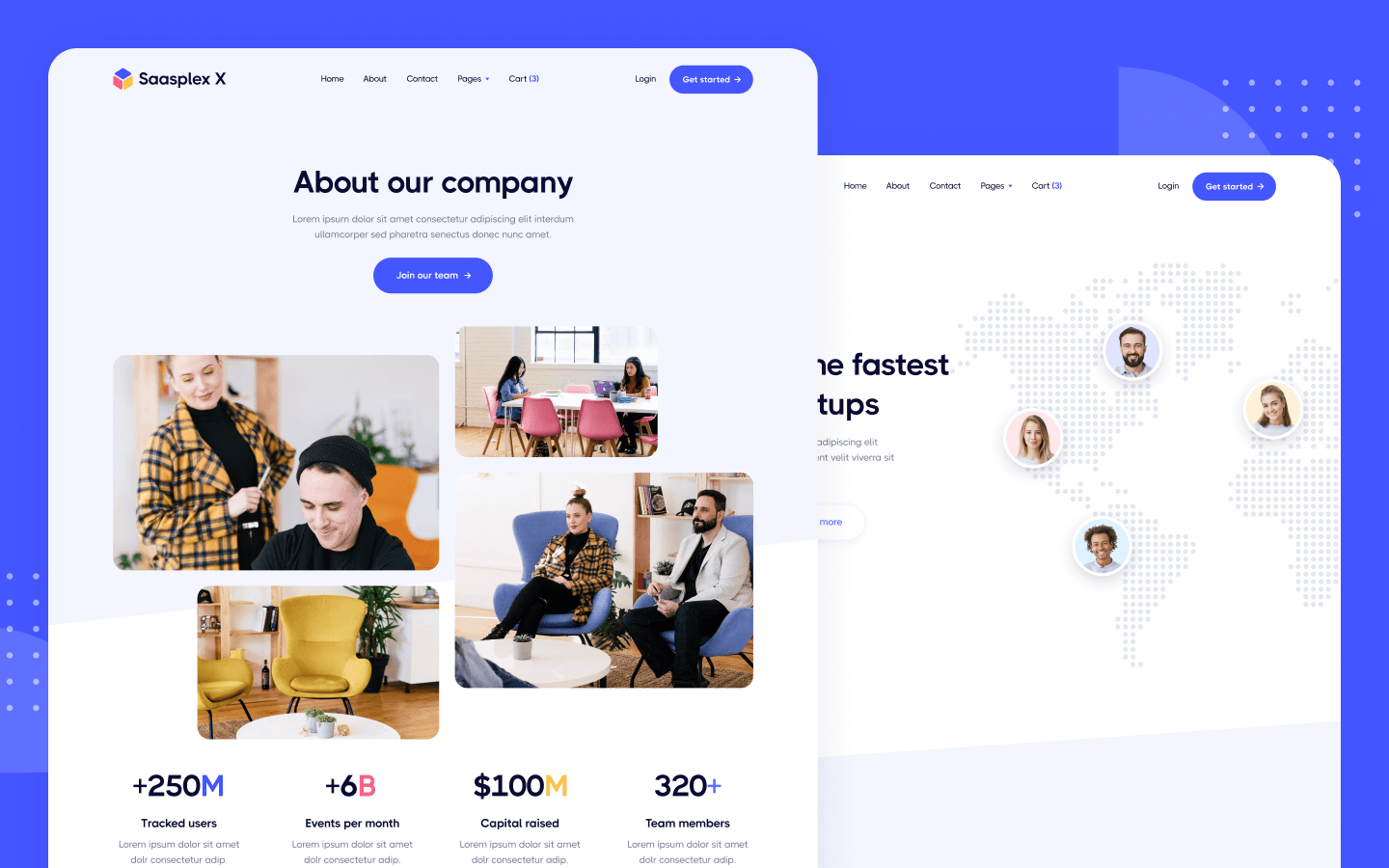 Saasplex X Webflow Template
