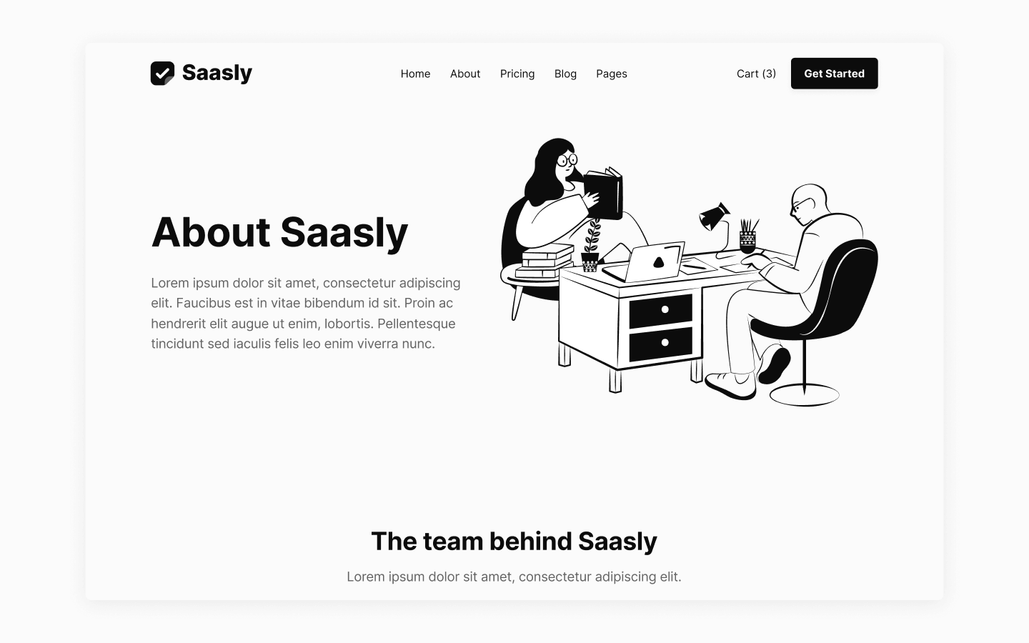 Saasly Webflow Template