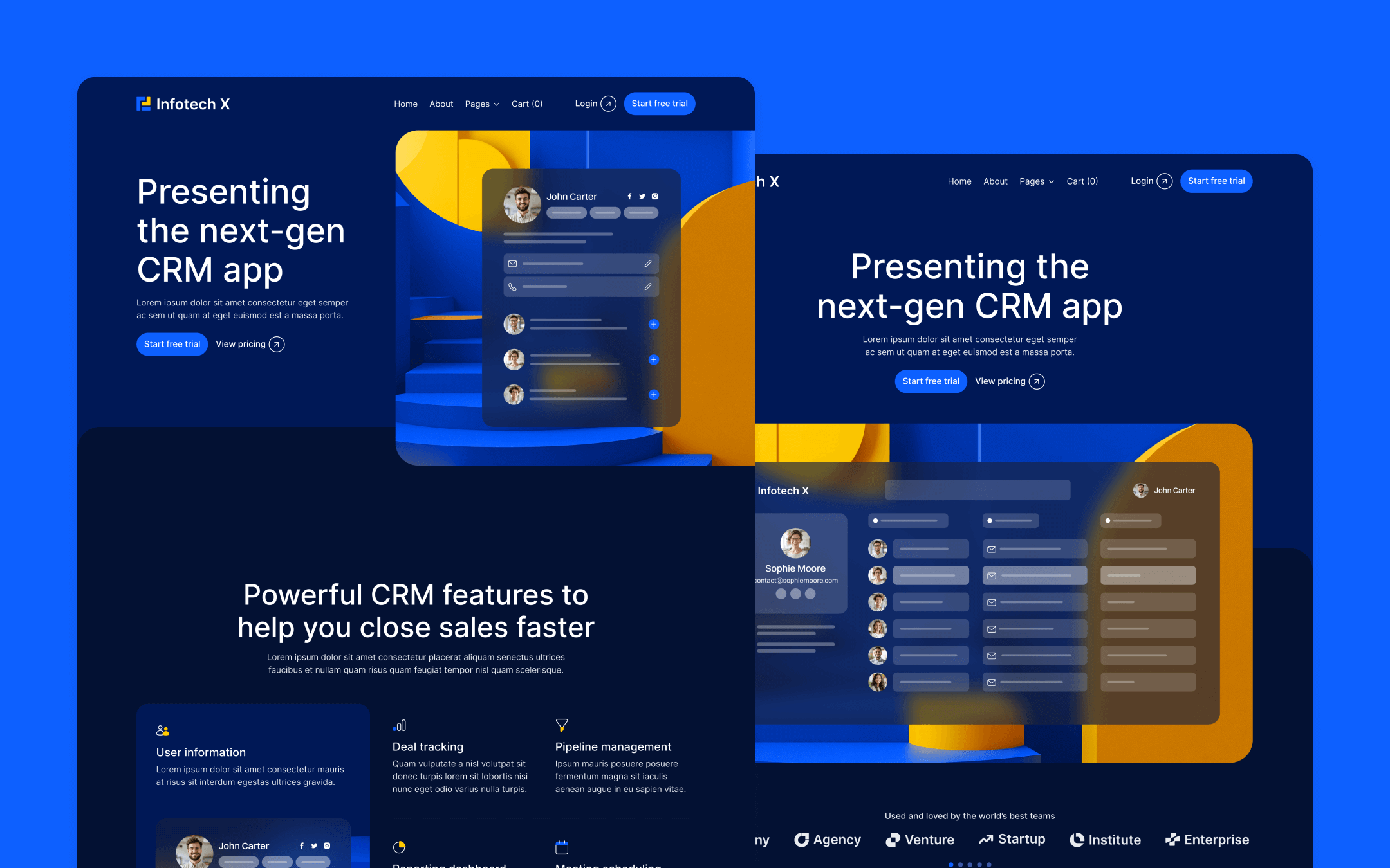 SaaS Webflow Theme