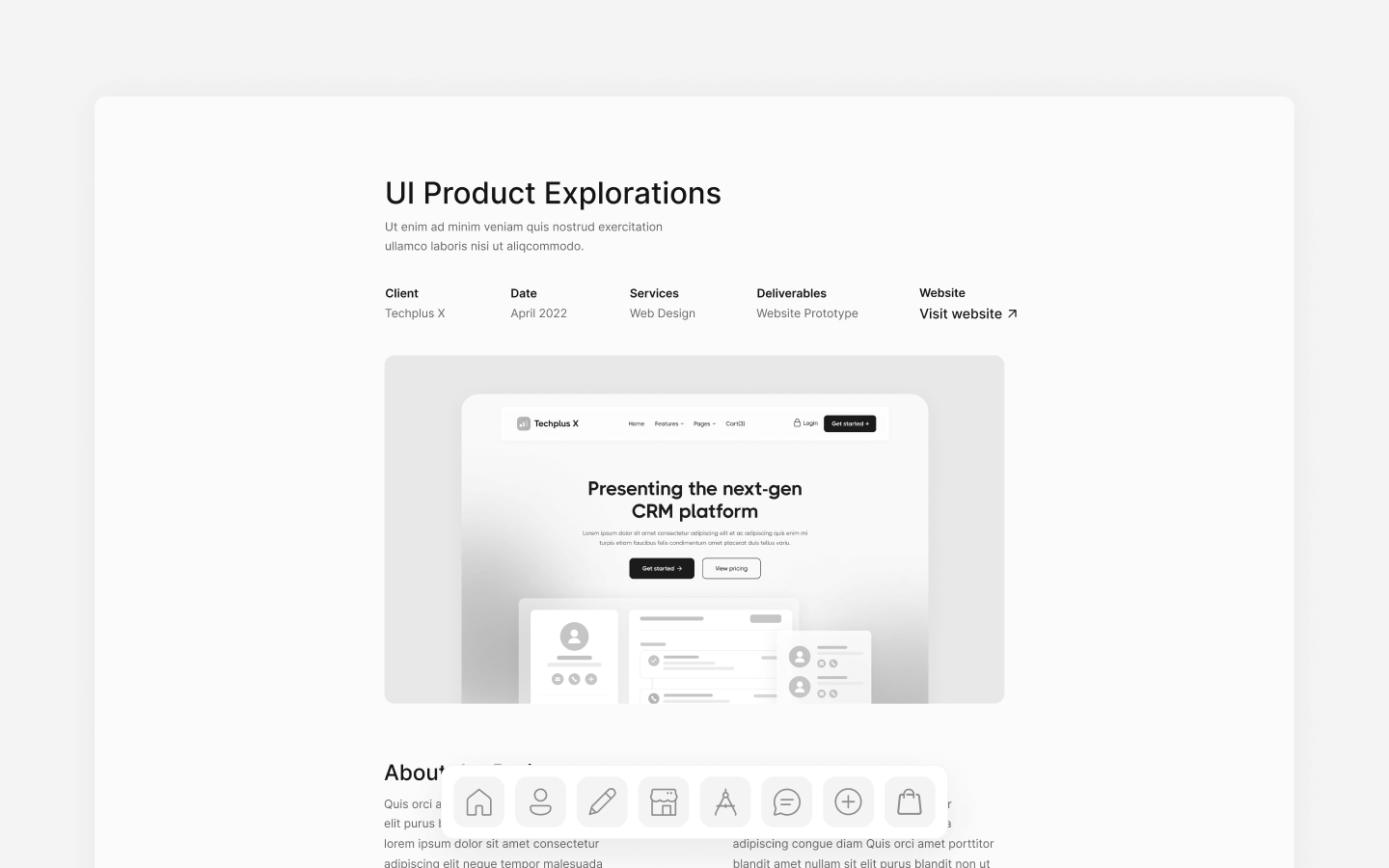 Simplematic X Webflow Template