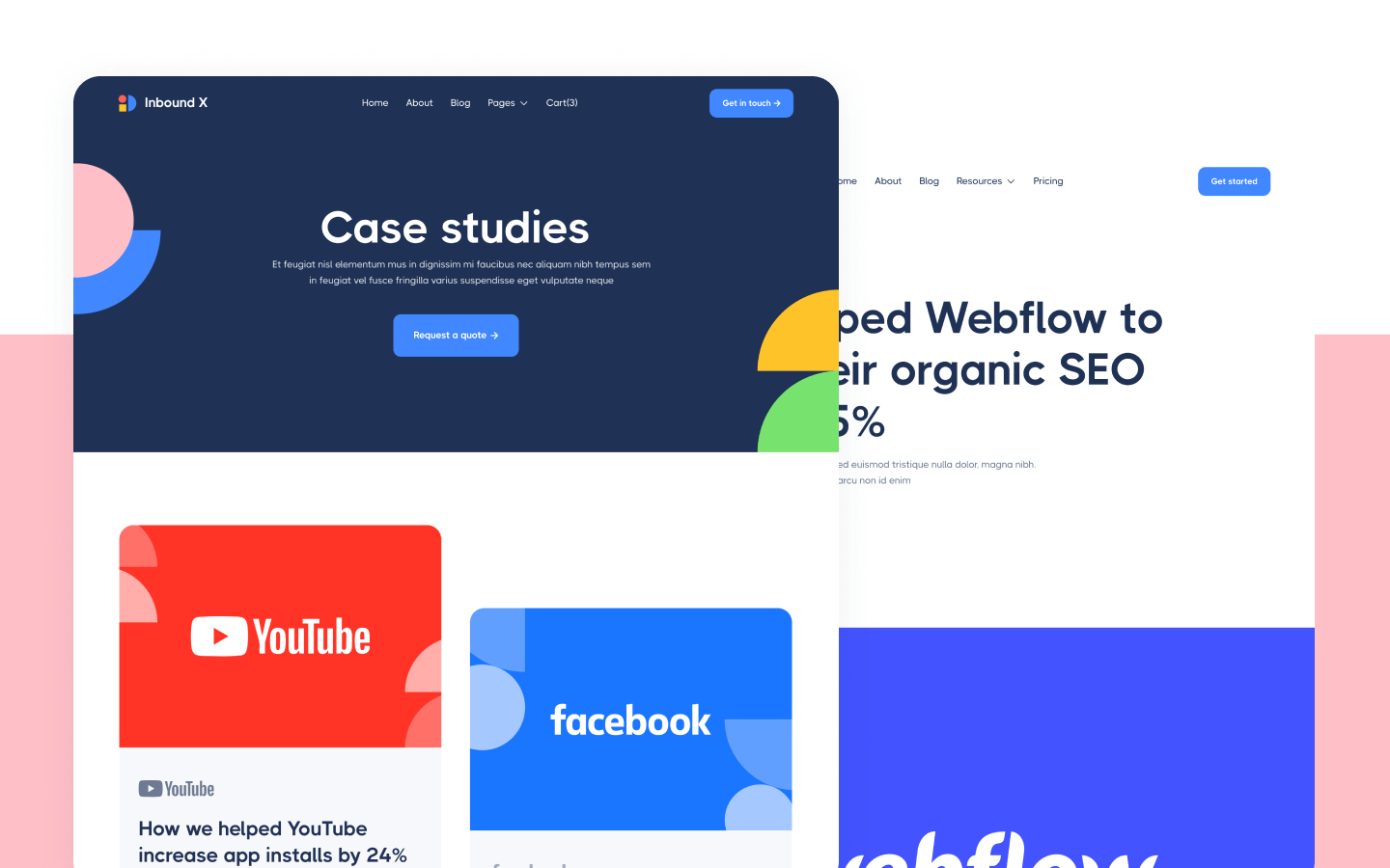Inbound X Webflow Template