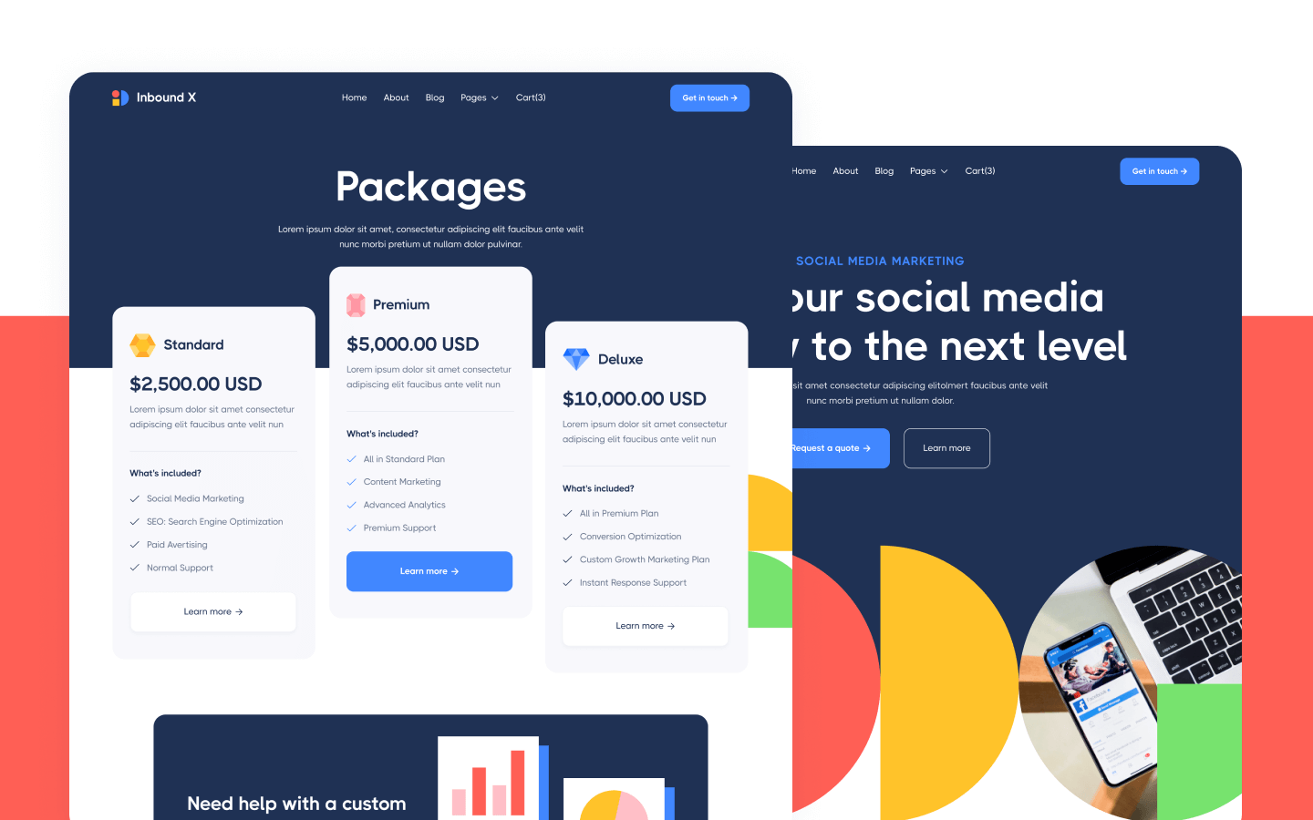 Inbound X Webflow Template