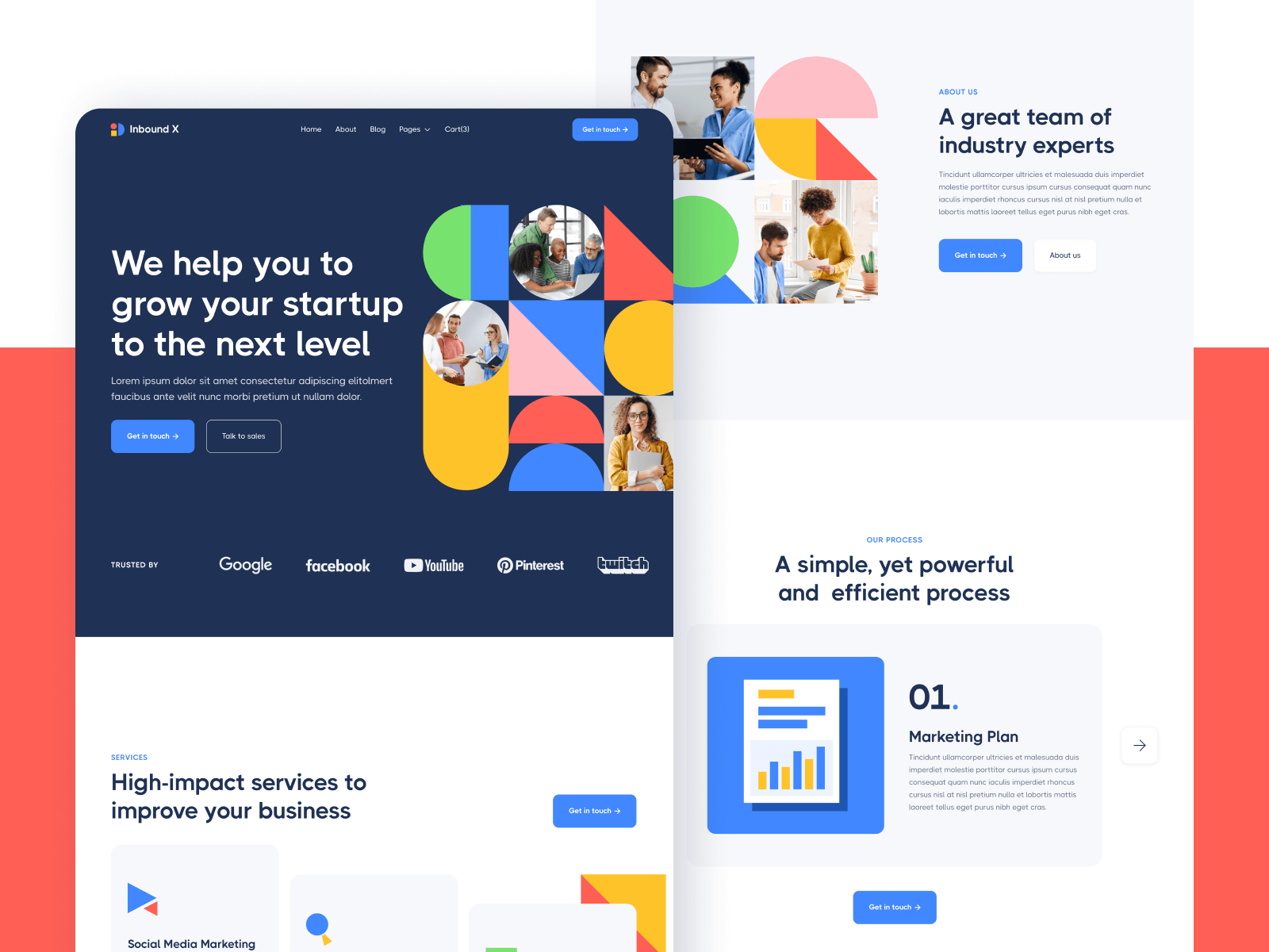 Social Media Marketing Agency Webflow Template
