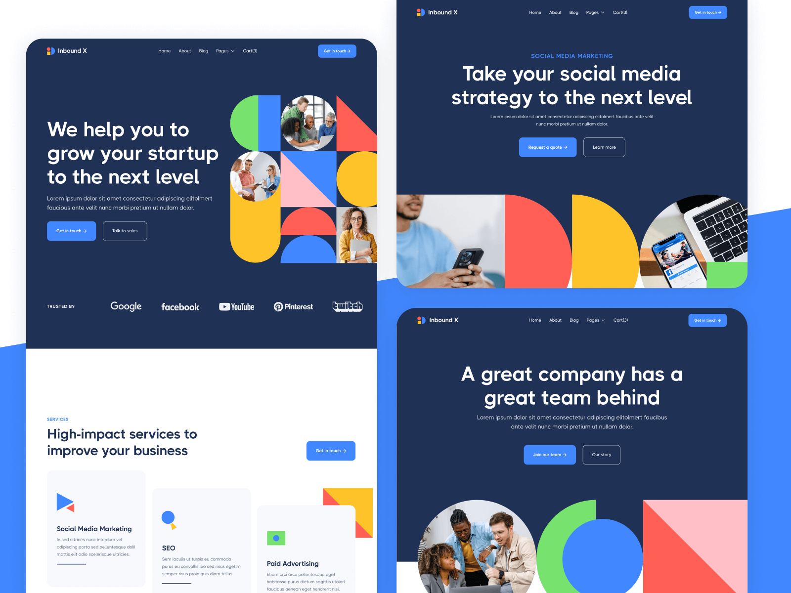 Marketing Webflow Website Template