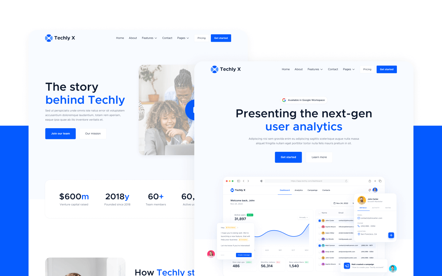 Software & Tech Startup Webflow Template