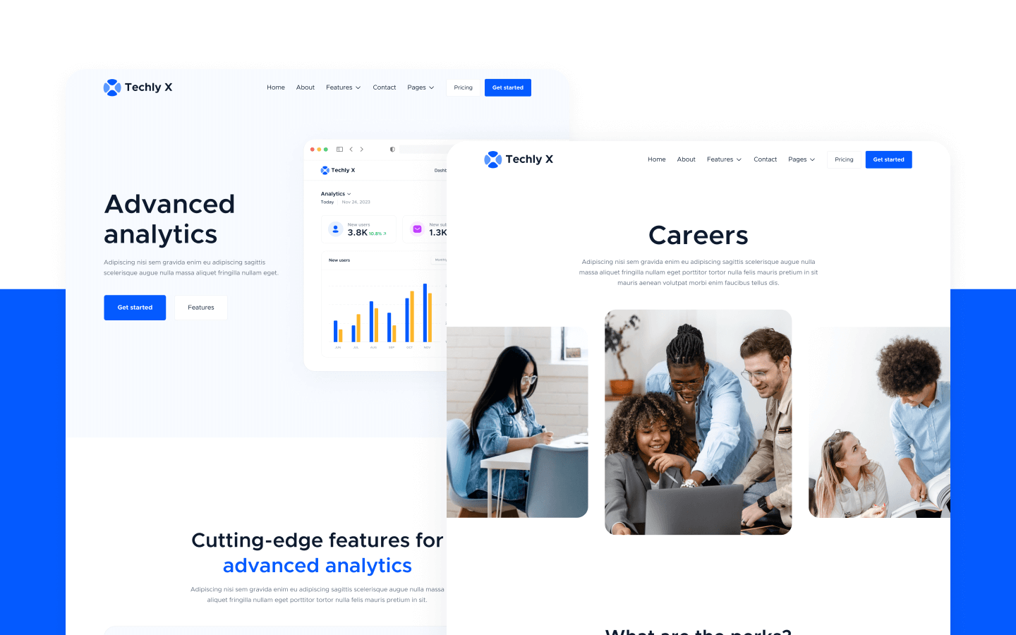 Techly X Webflow Template