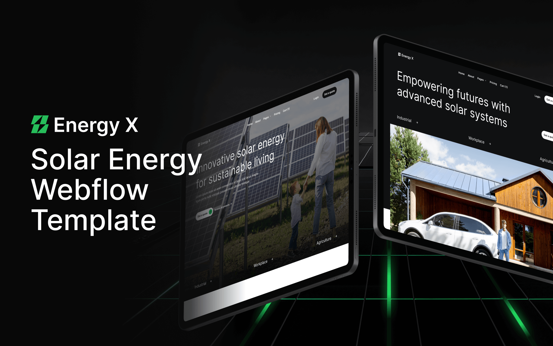 Solar Energy Webflow Template