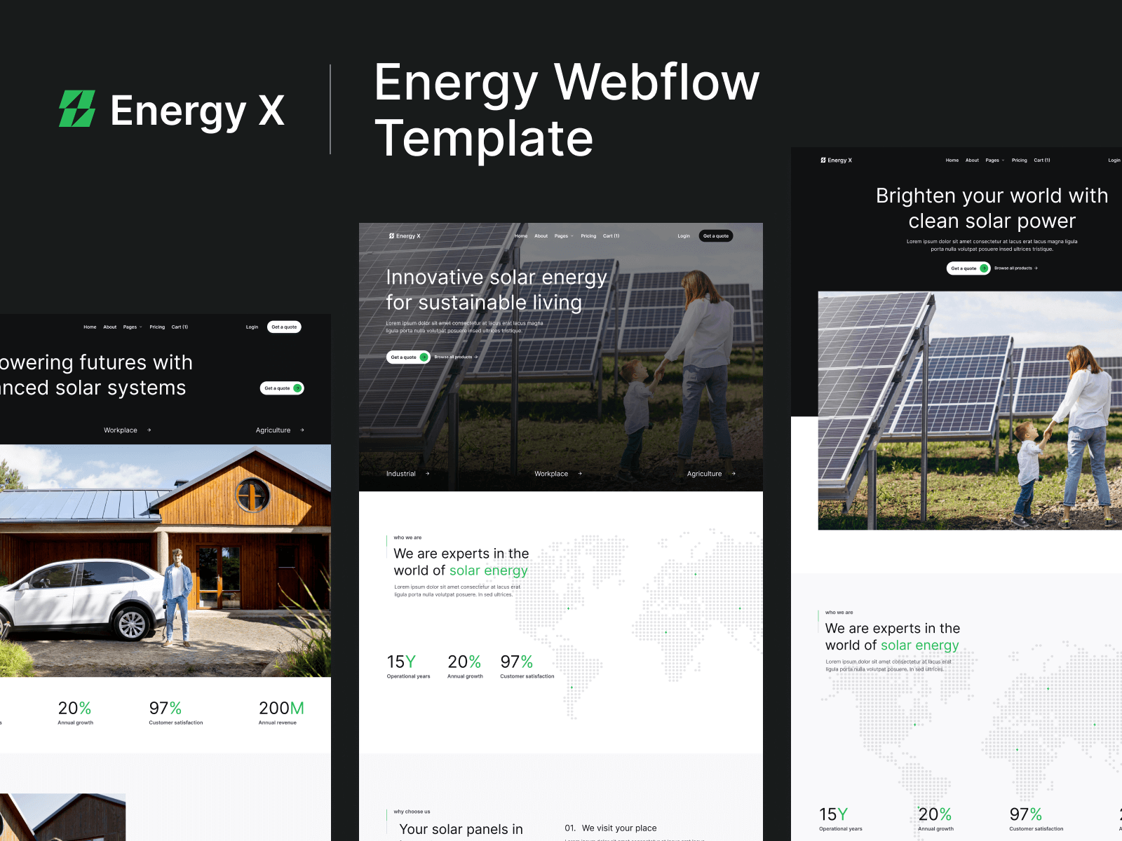 Solar Energy Webflow Template