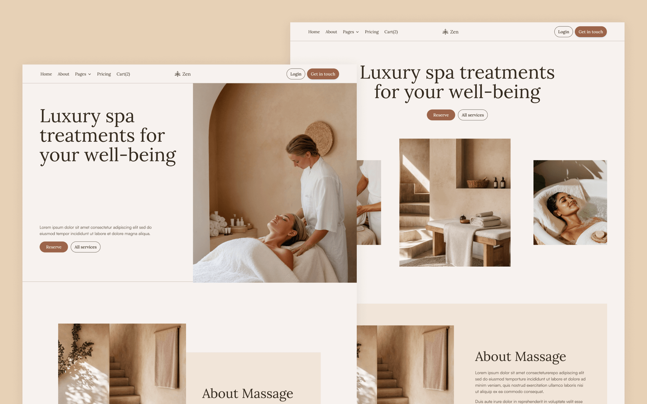 Zen Webflow Template