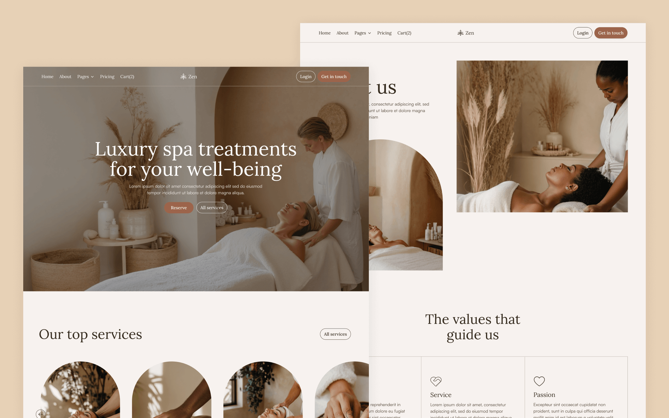 Zen Webflow Template