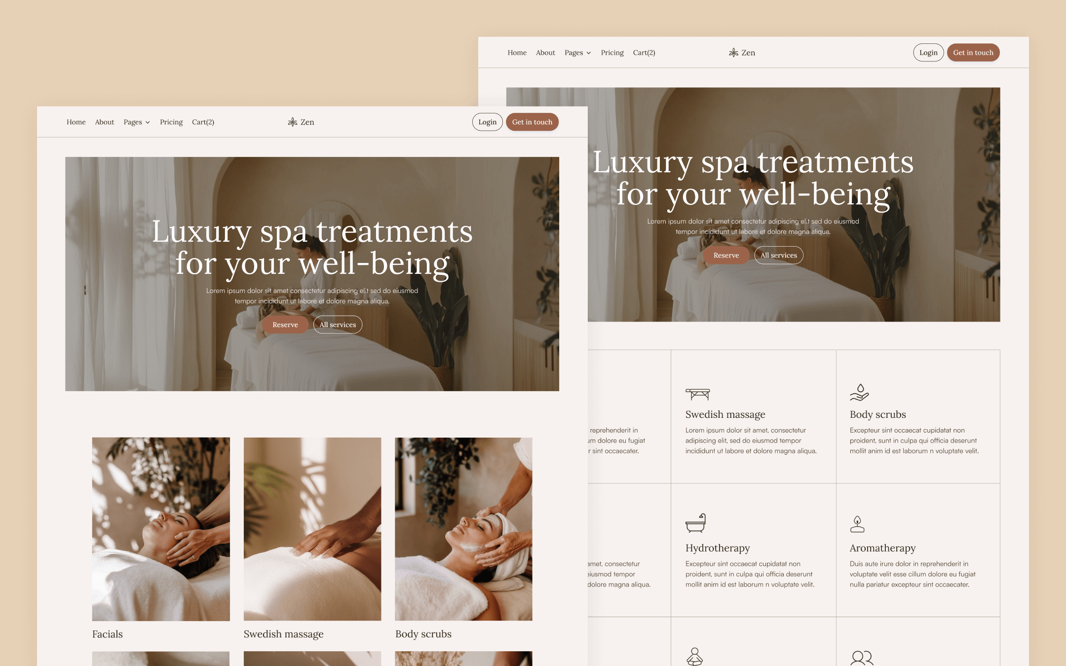 Zen Webflow Template