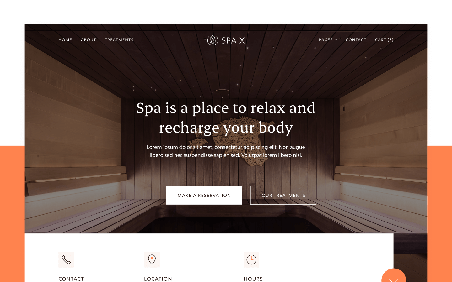 Spa Webflow Template