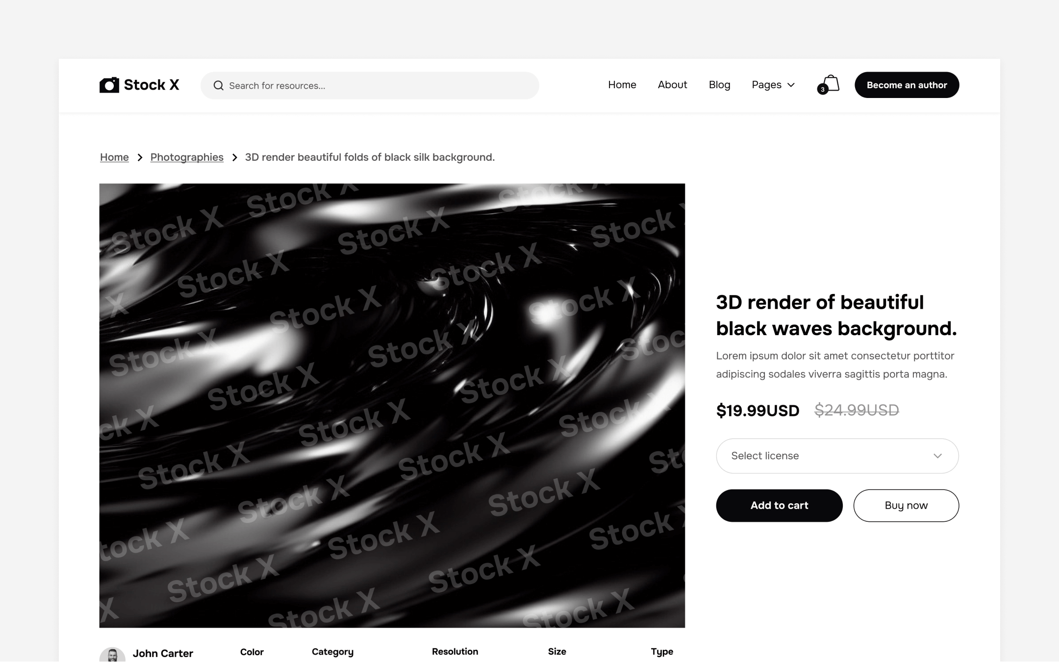 Stock X Webflow Template