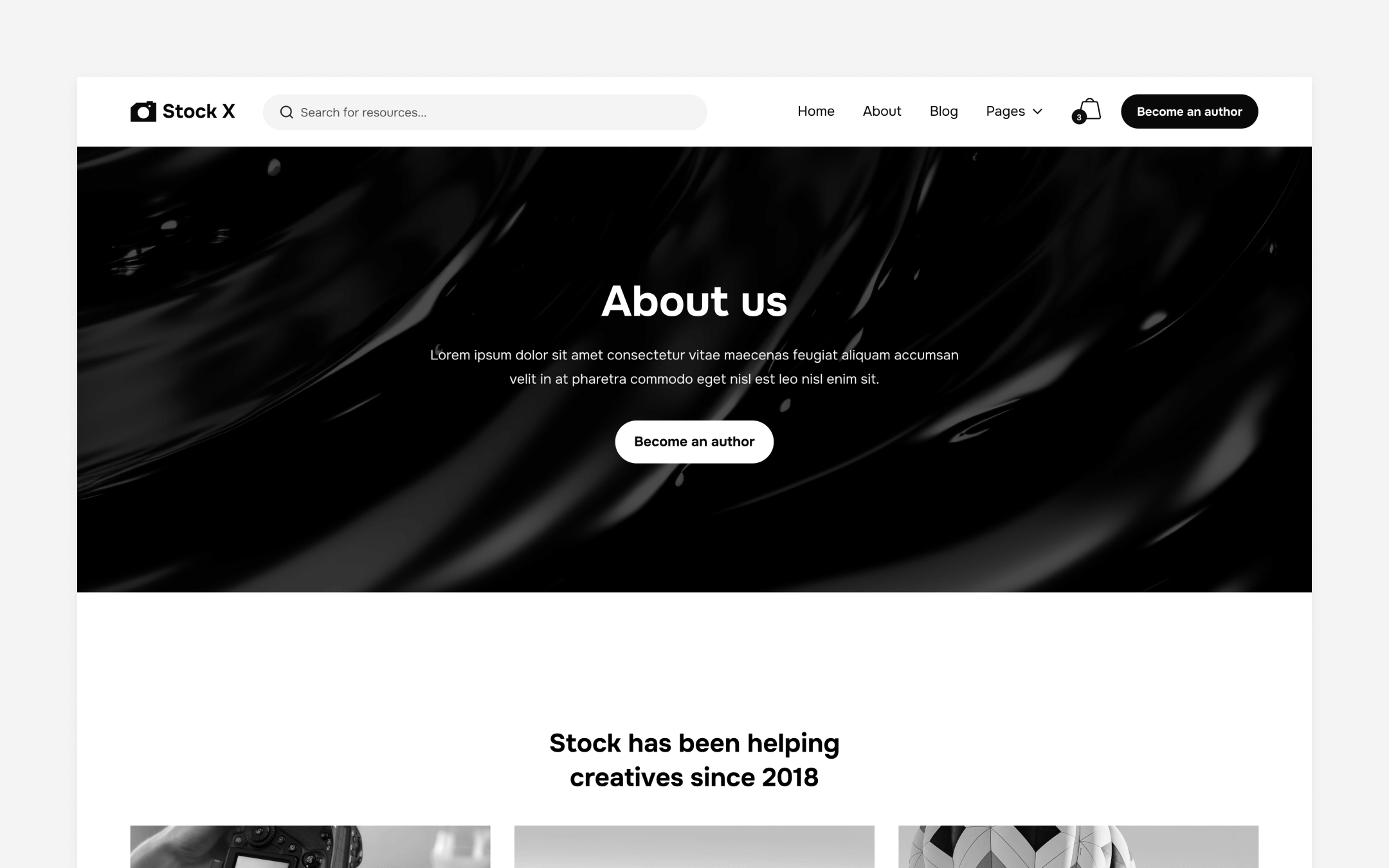 Stock X Webflow Template