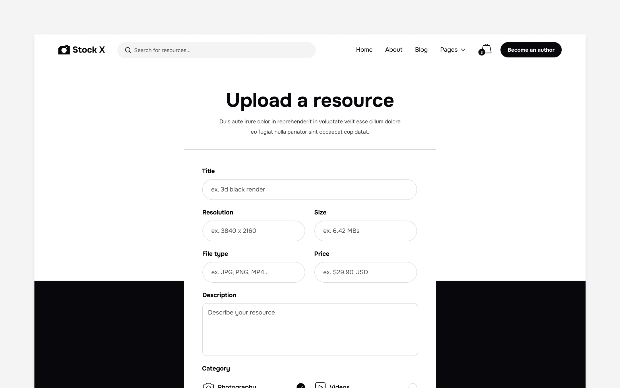 Stock X Webflow Template