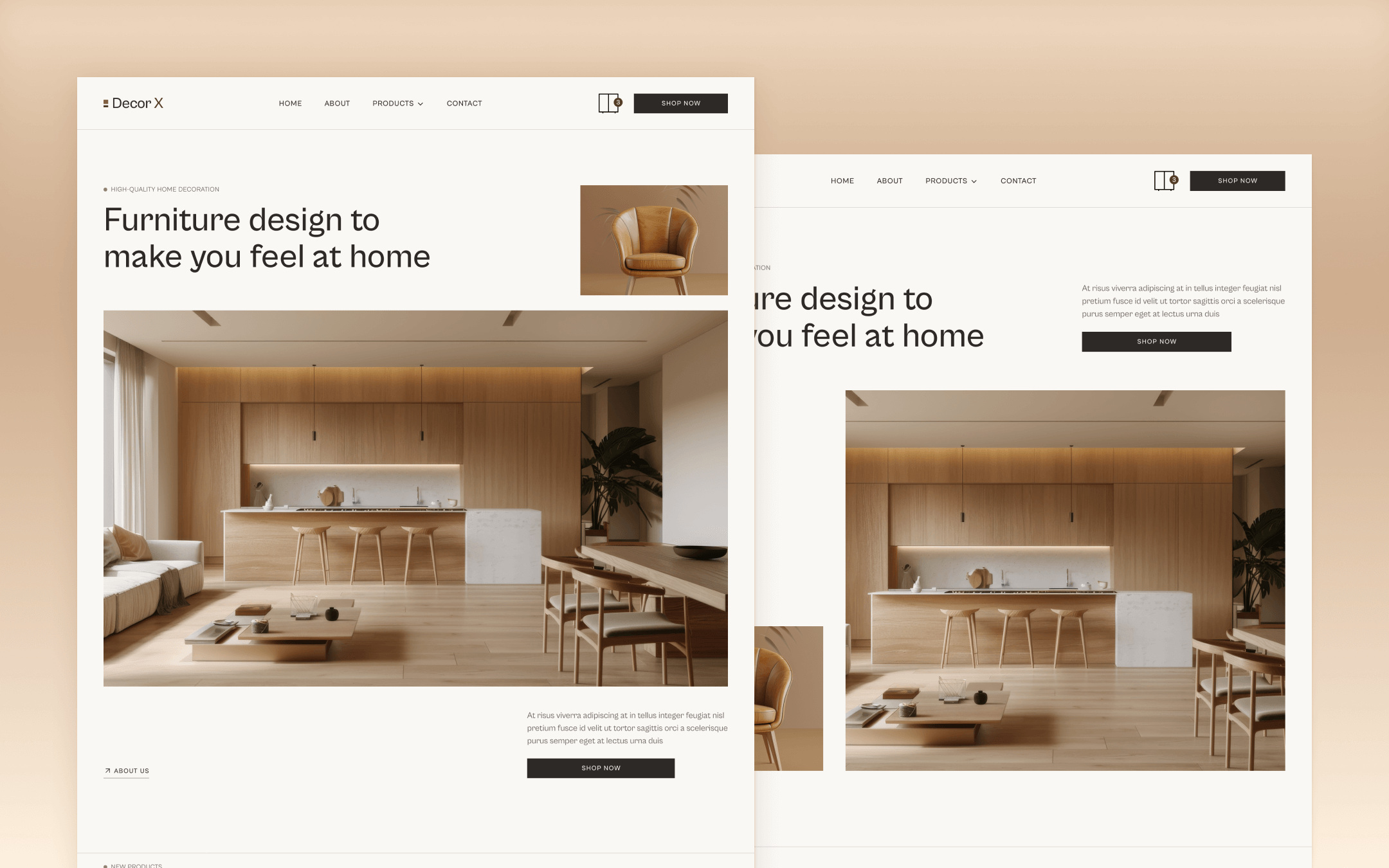 Decor X Webflow Template