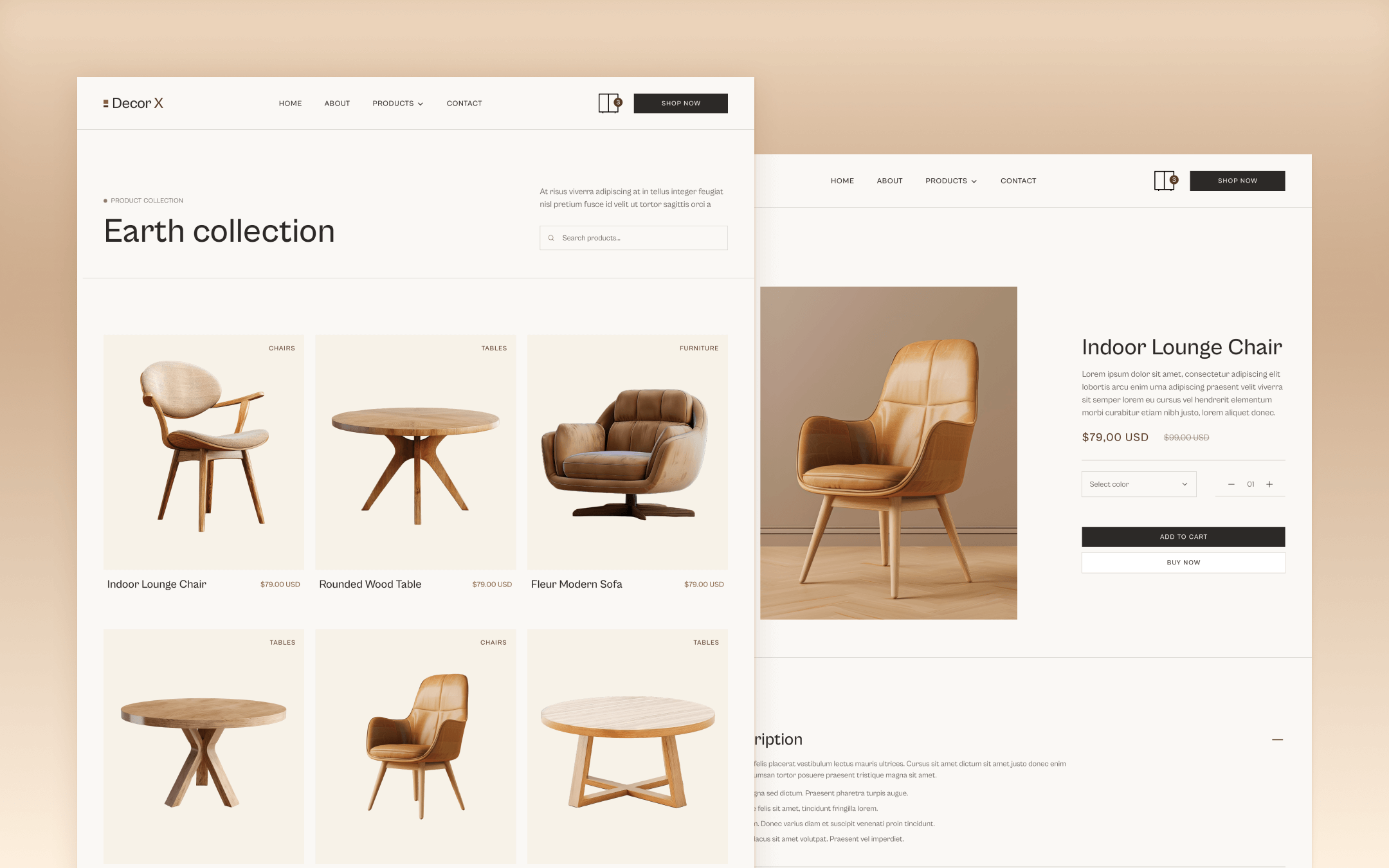 Decor X Webflow Template
