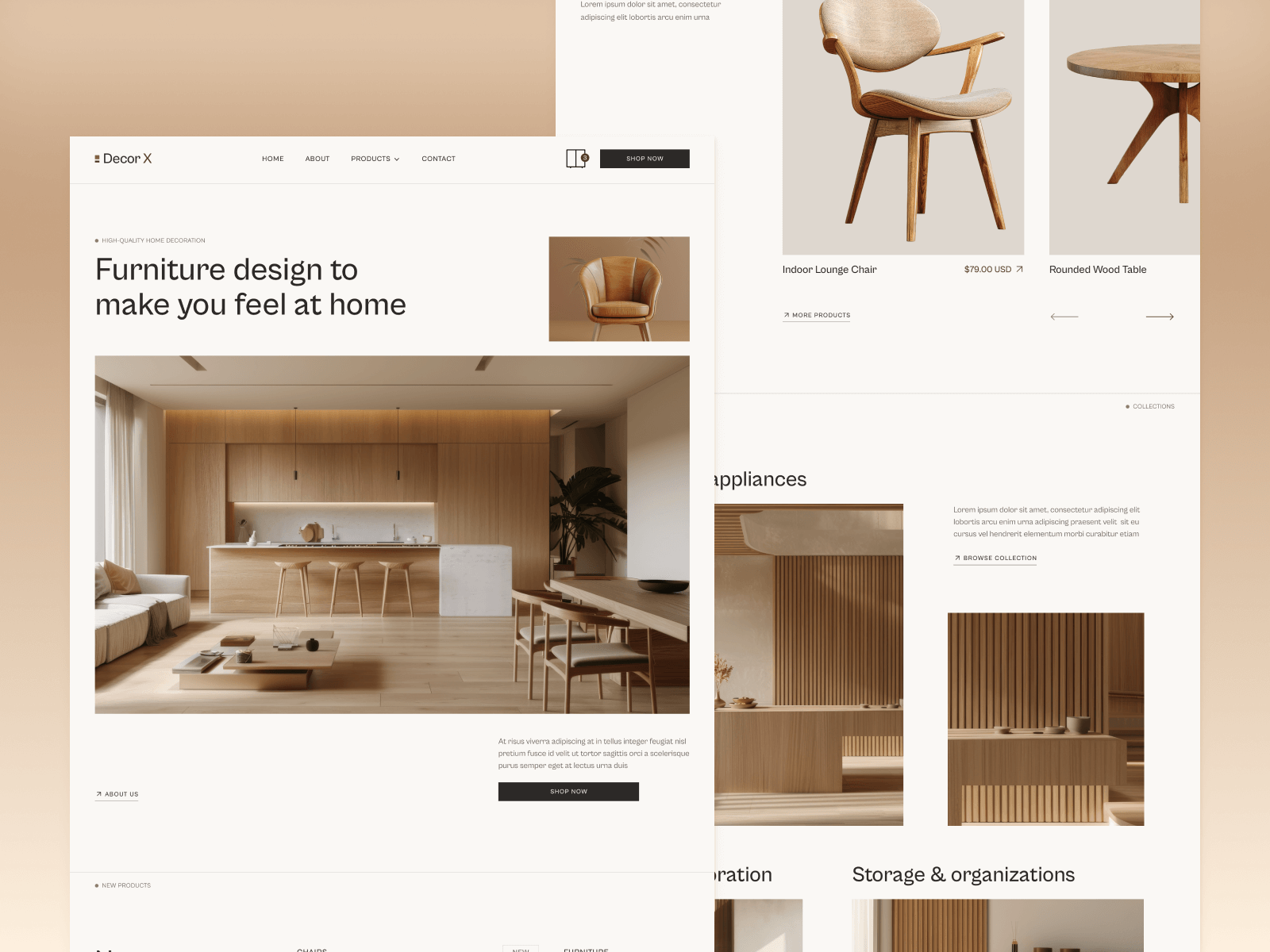 Store Webflow Template