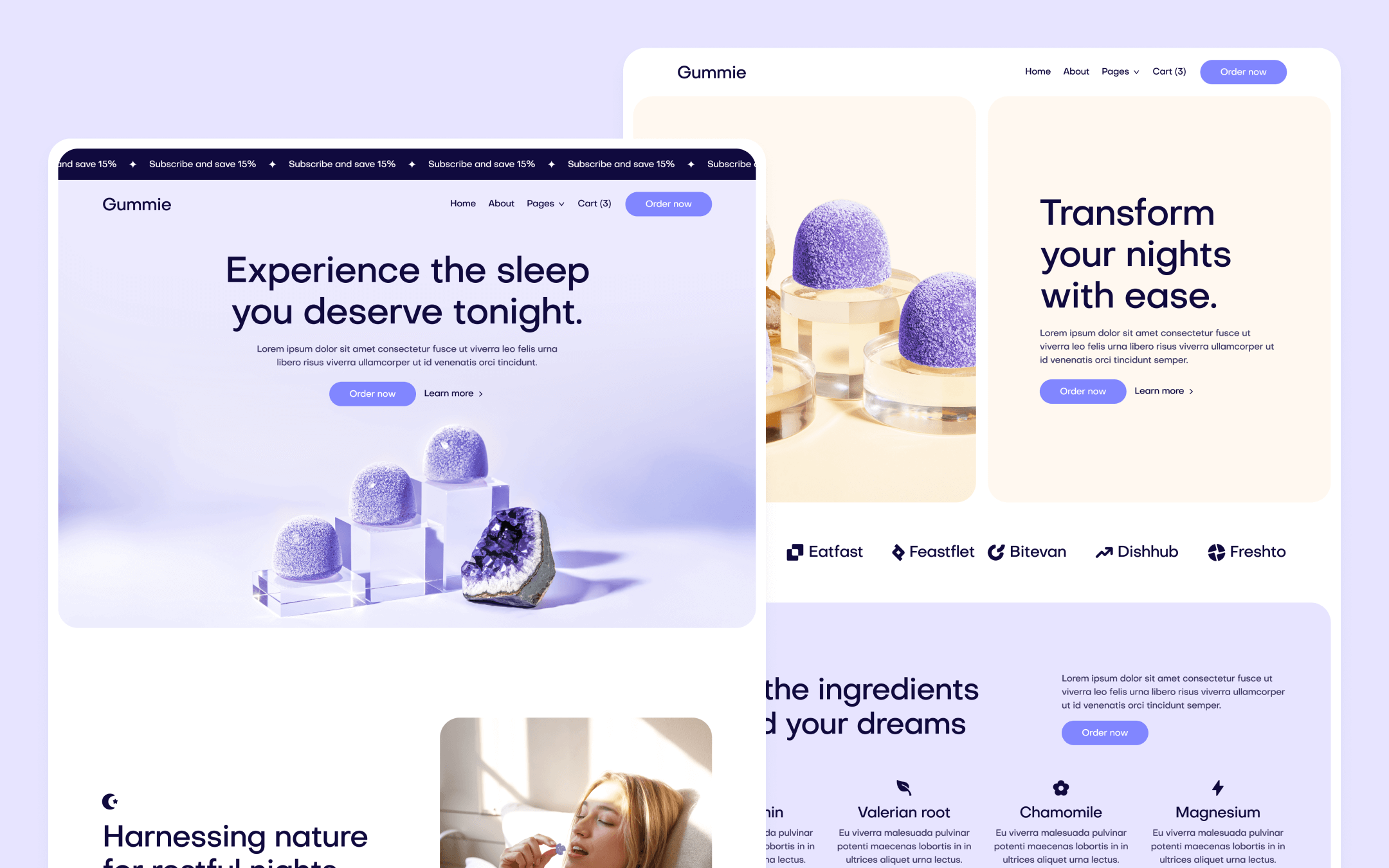 Gummie Webflow Template