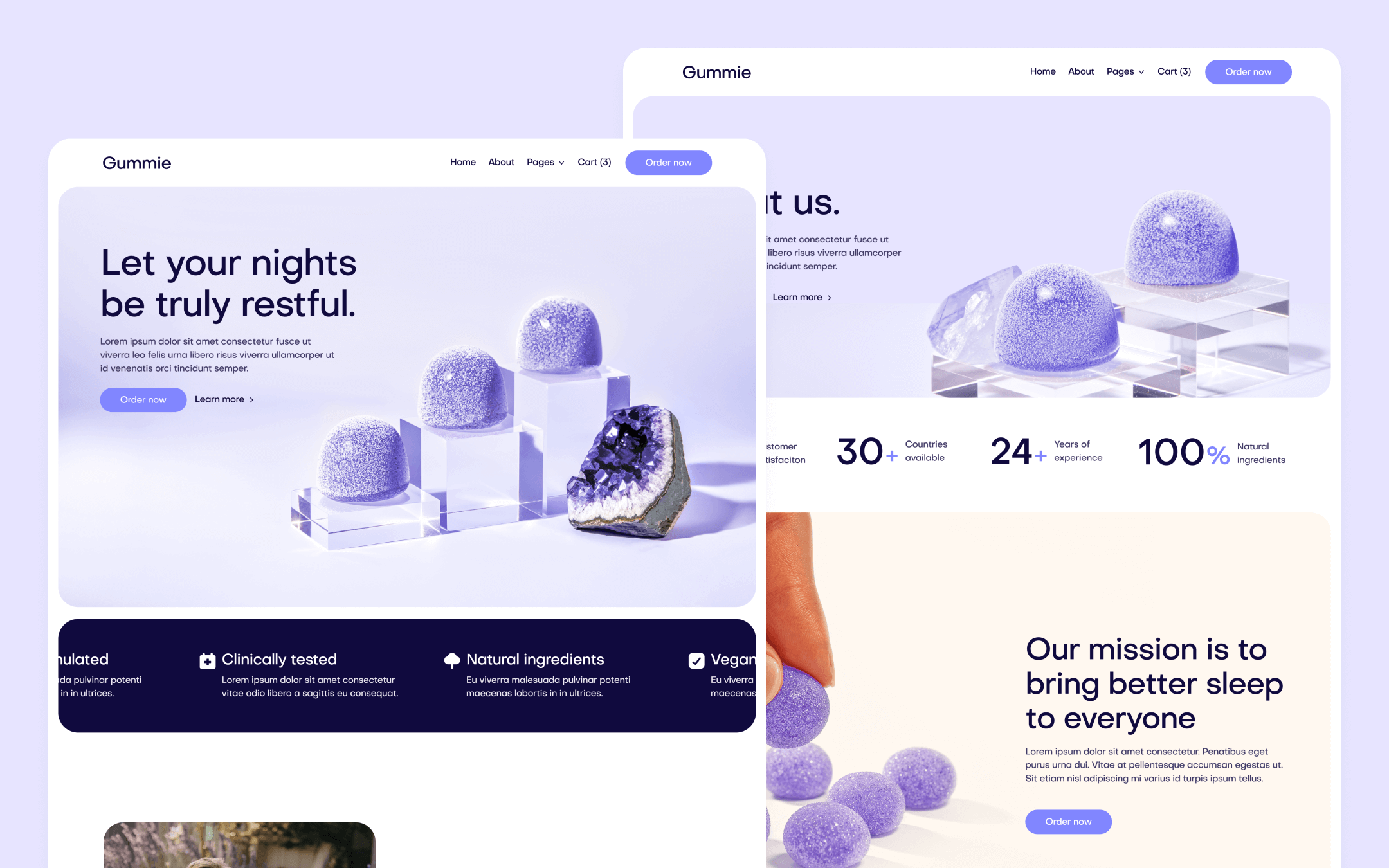 Gummie Webflow Template