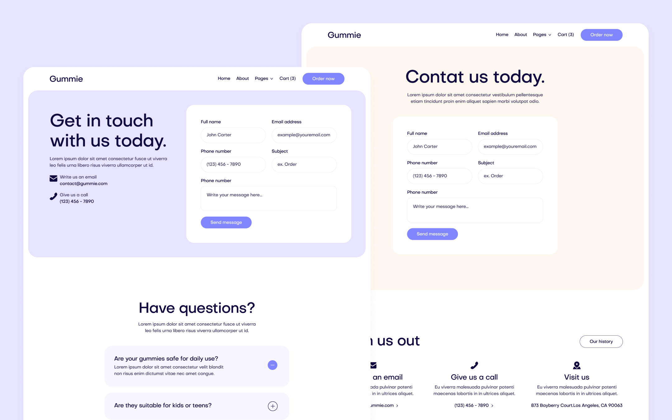 Gummie Webflow Template