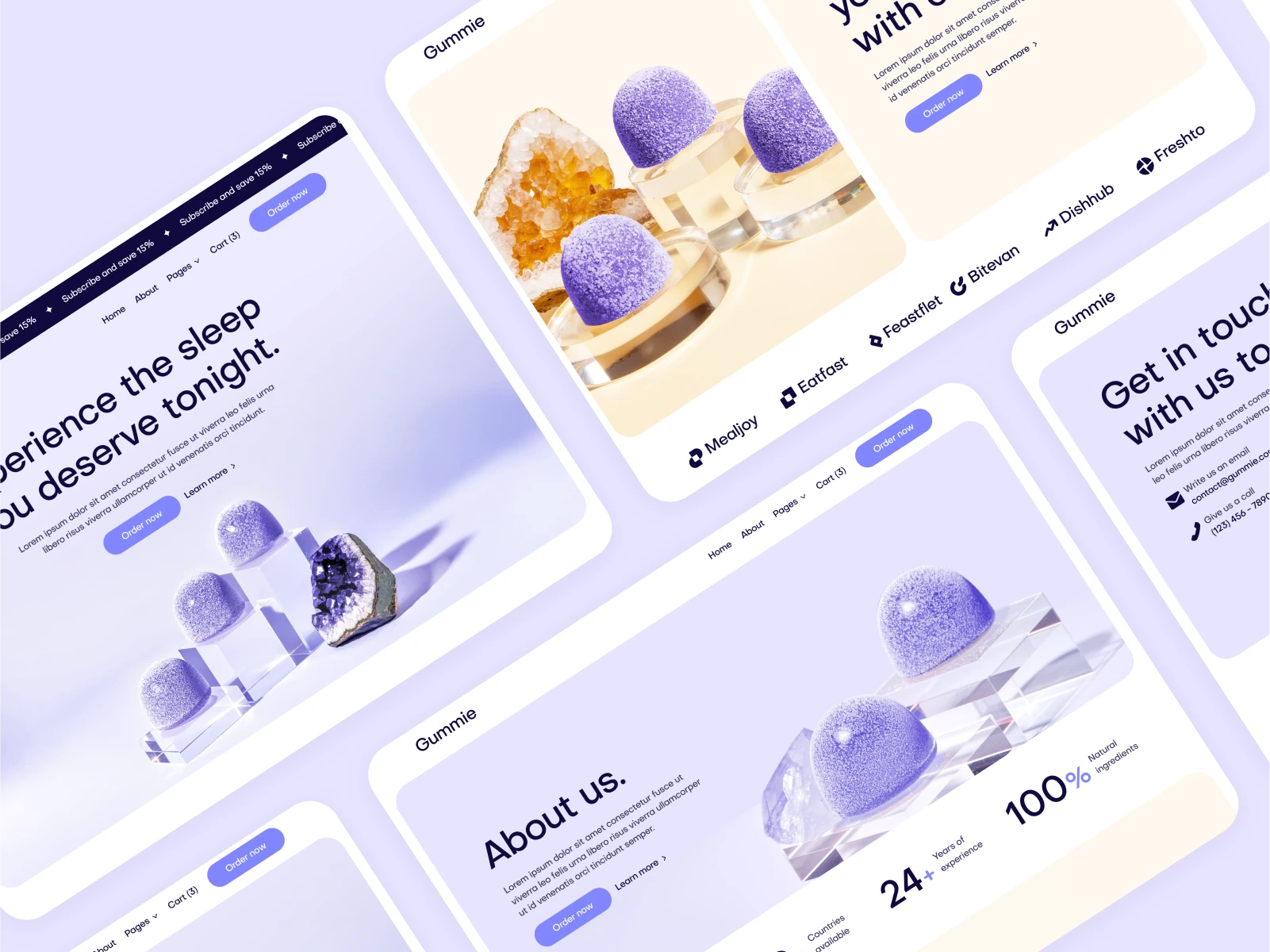Supplement Store Webflow Theme