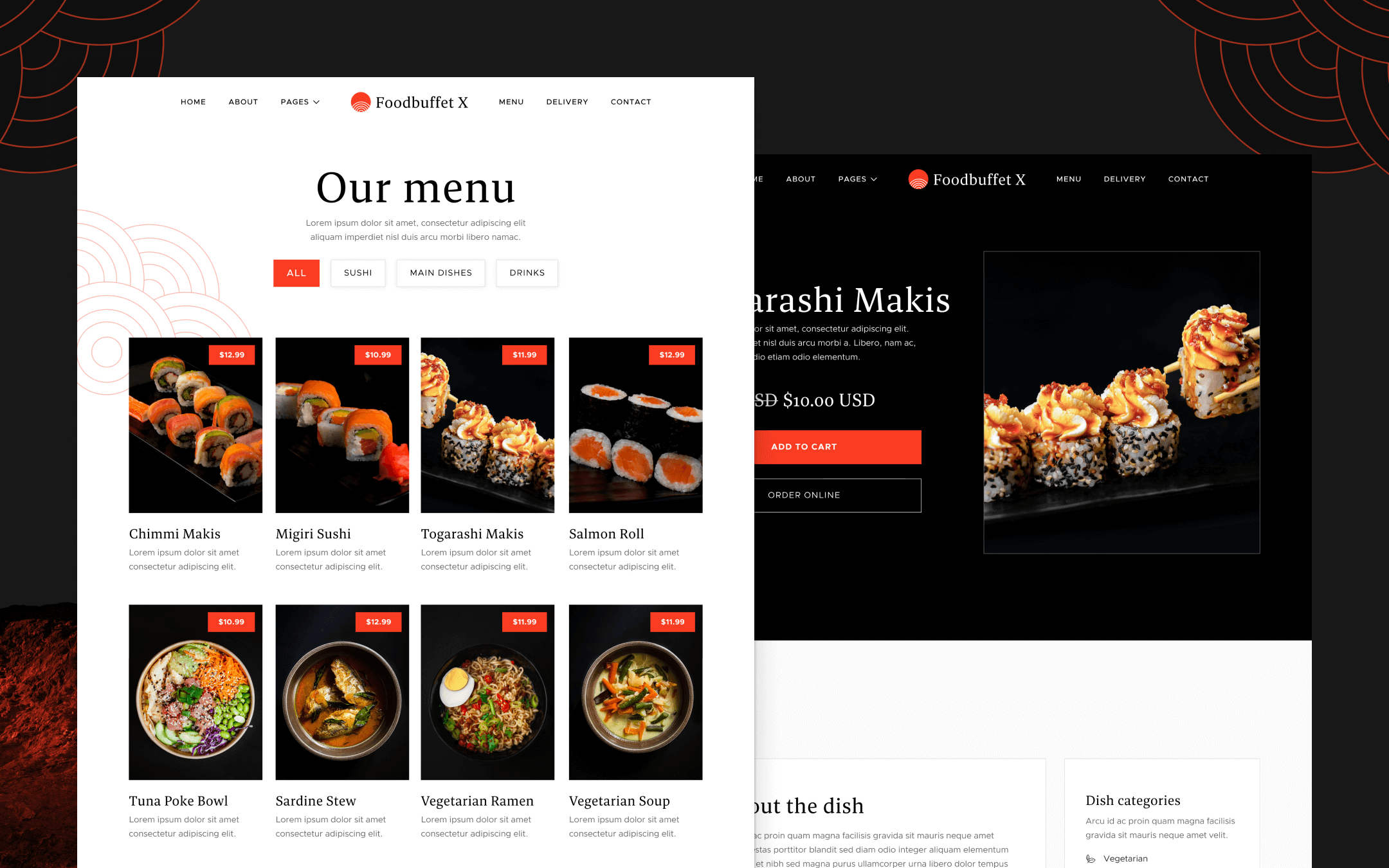 Foodbuffet X Webflow Template