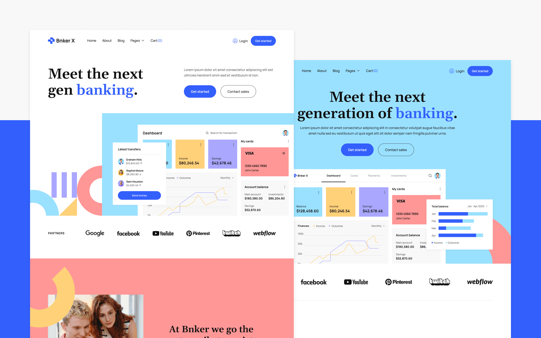 Tech Bank Webflow Template