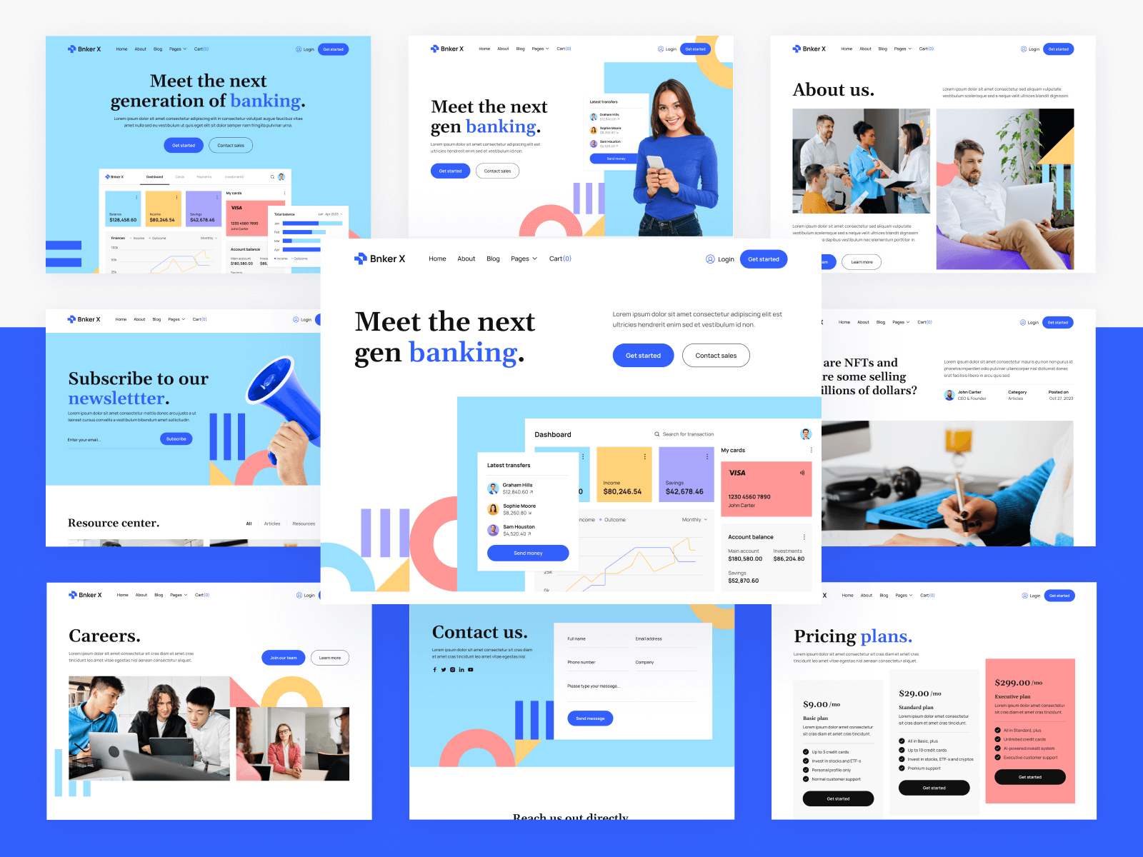 Bank Webflow Theme