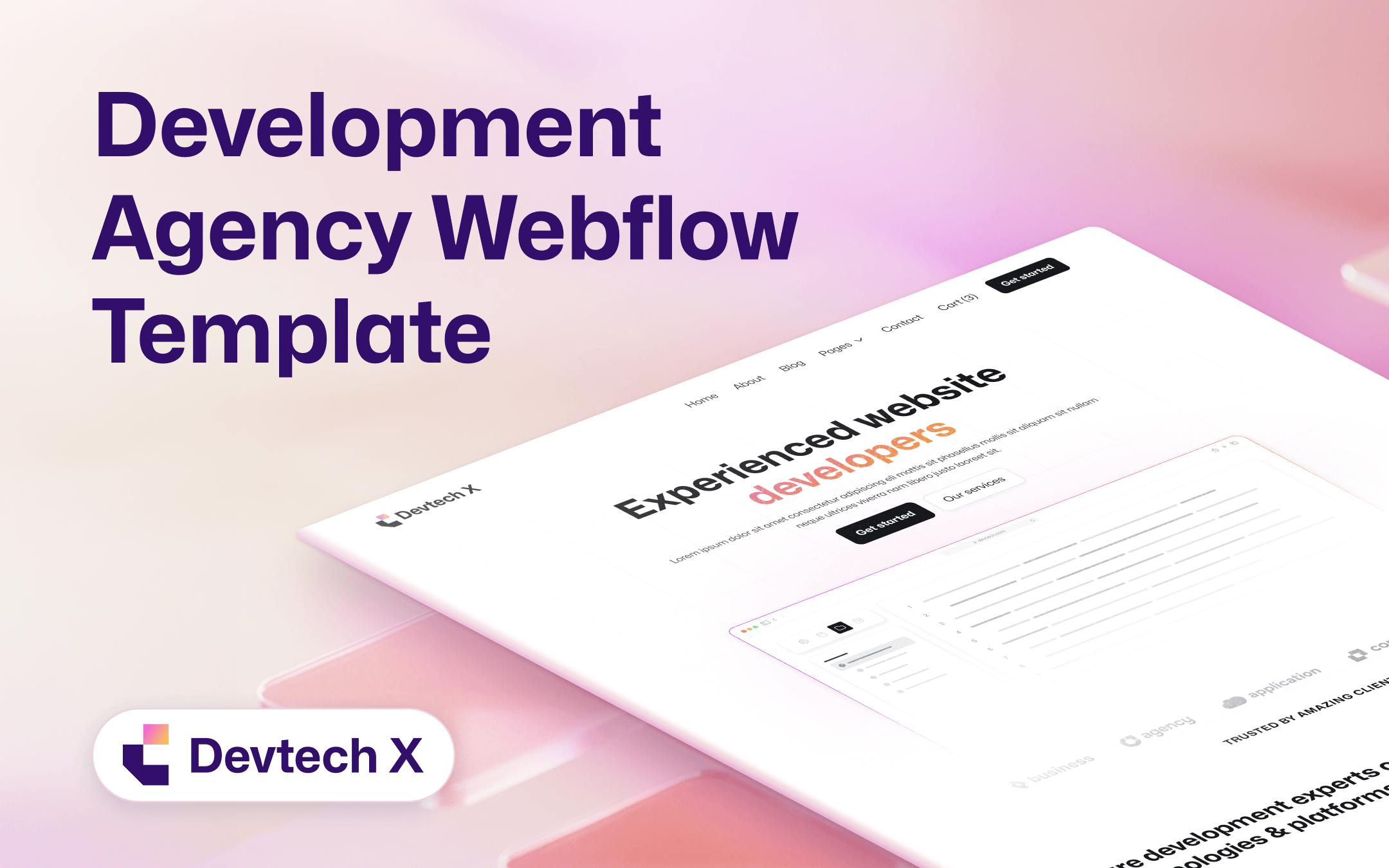 Tech Development Agency Webflow Template