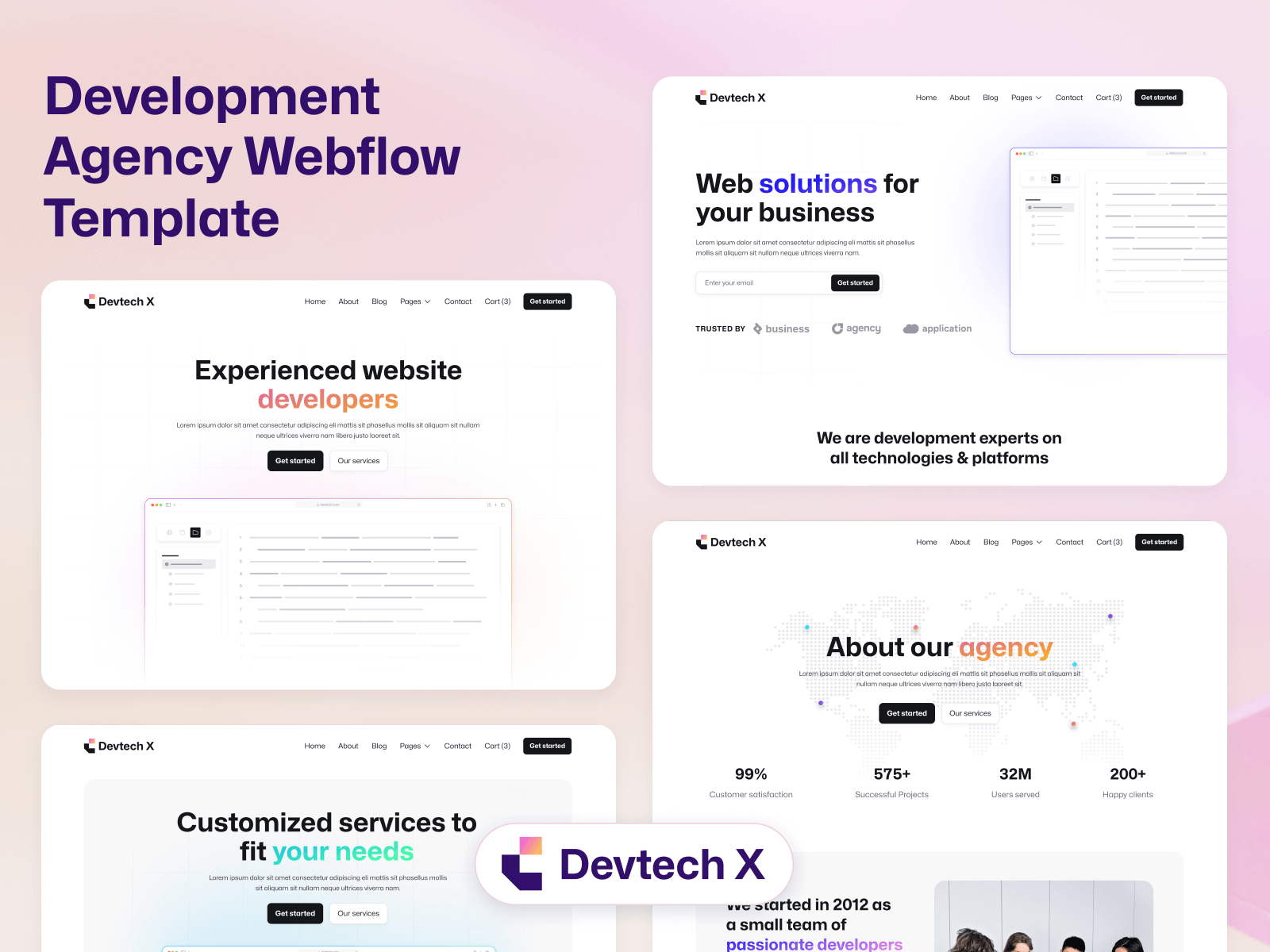 Development Agency Webflow Template