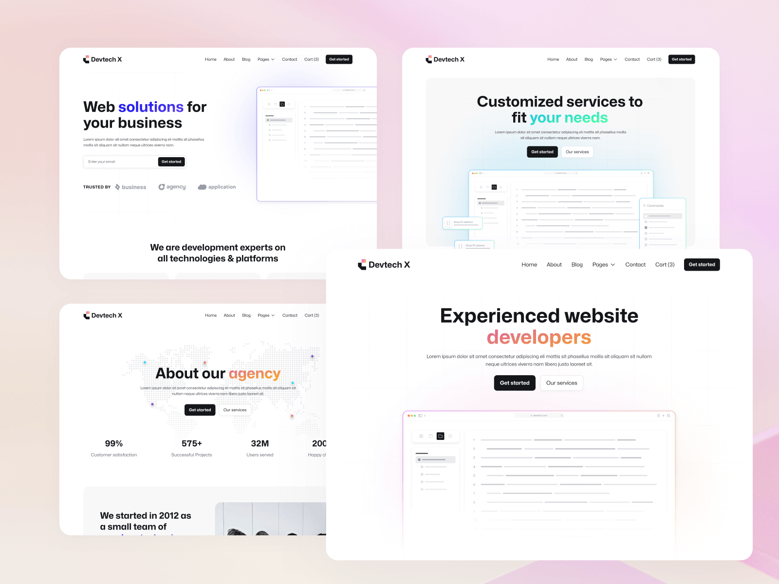 IT Agency Webfow Template