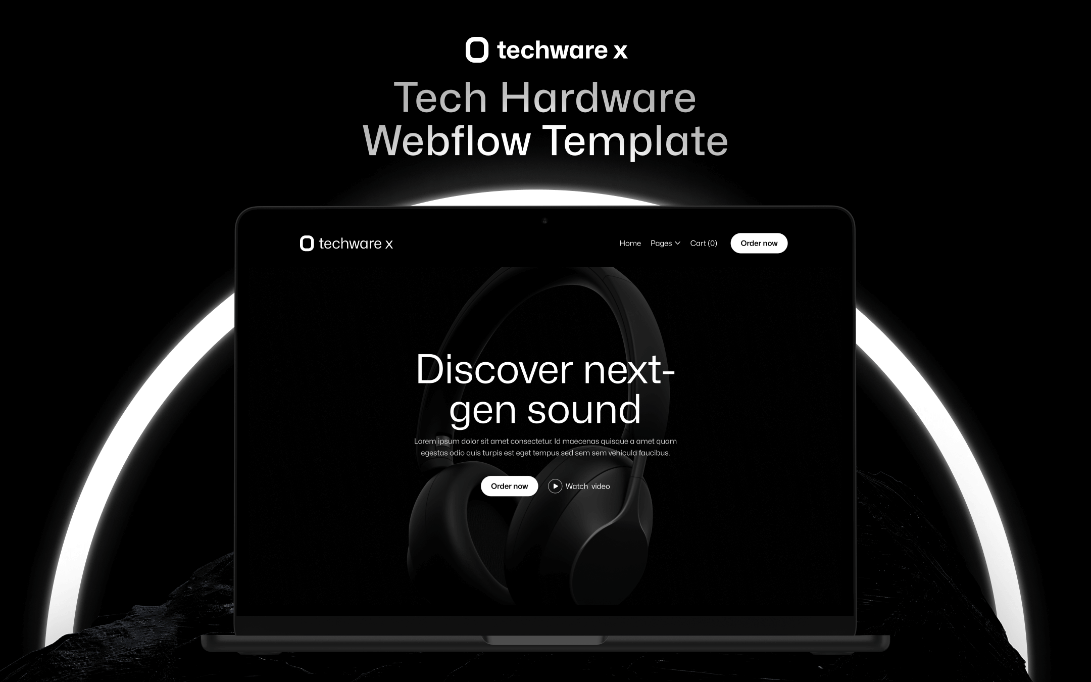 Tech Hardware Webflow Template