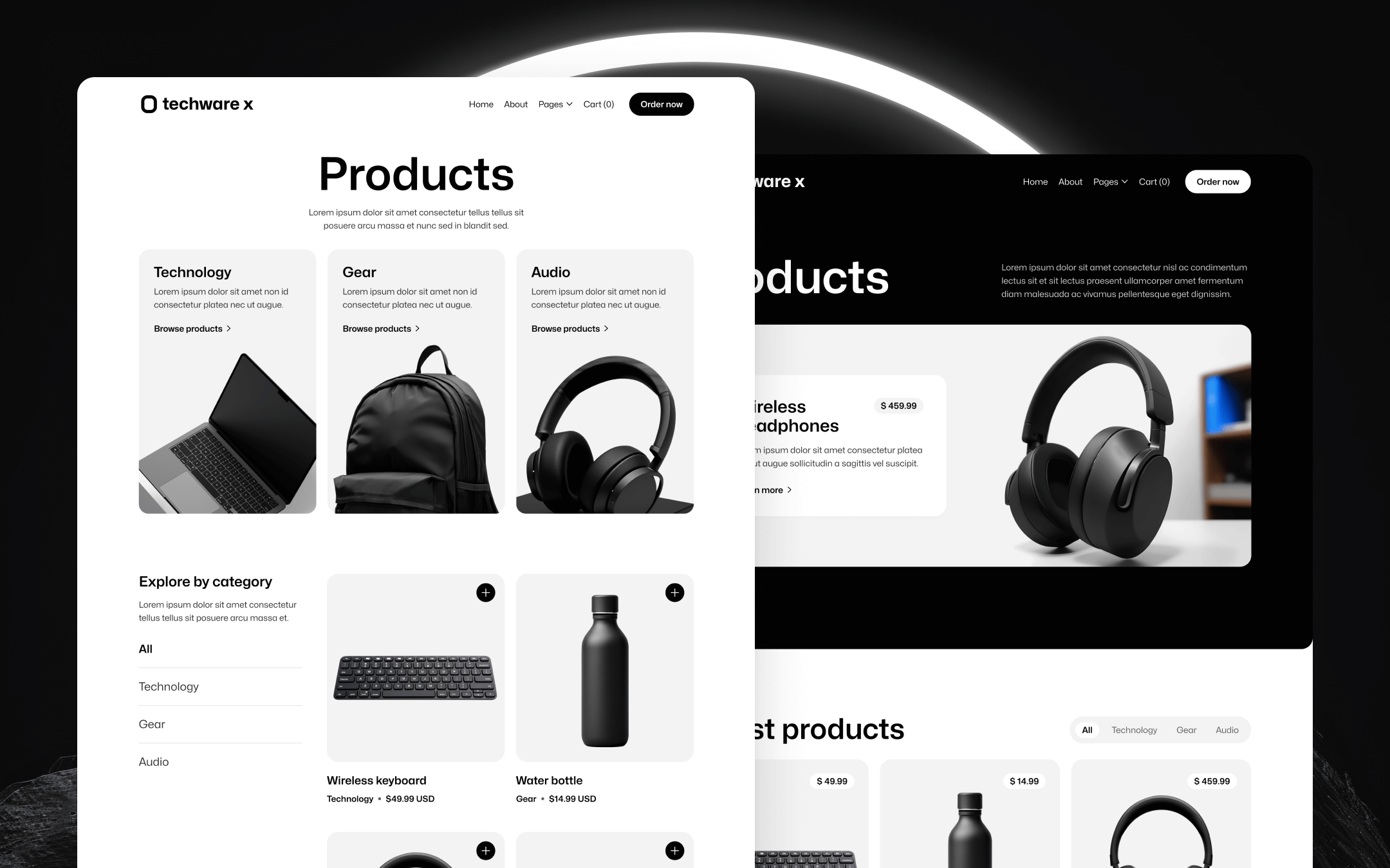 Techware X Webflow Template