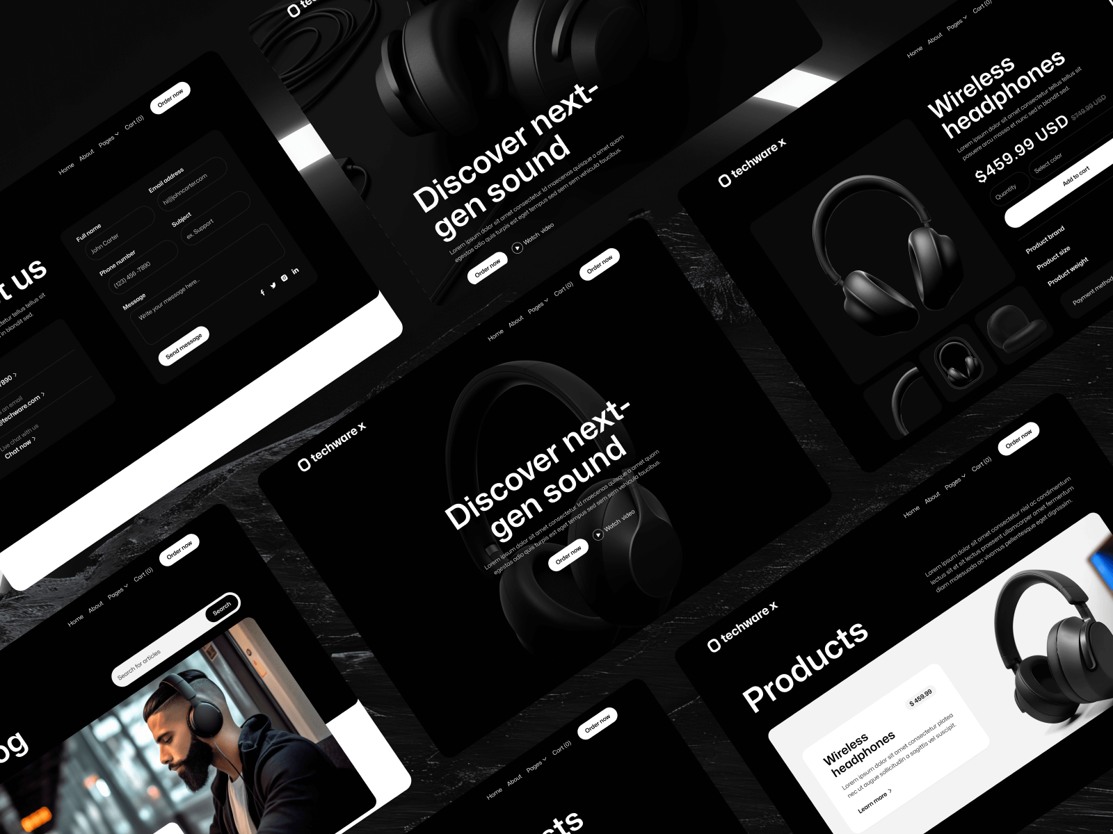 Tech Hardware Webflow Theme